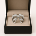 Anillo Triangle Plateado