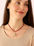 Collar Cordón con Estrella de Mar
