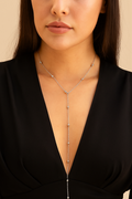 Lange Kette mit Kugeln Gold und Silber | Vergoldet