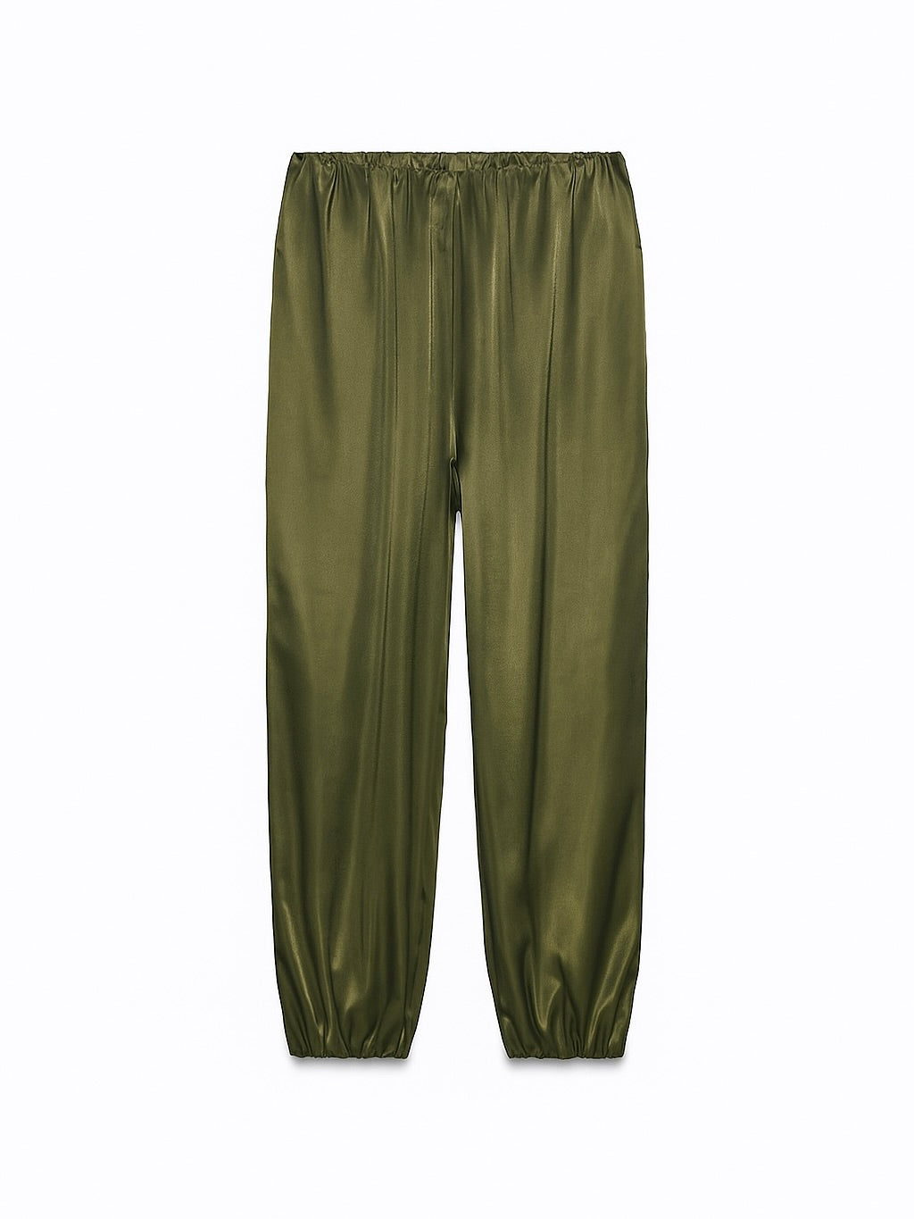 Pantalón bombacho satinado mujer | Elegante y versátil