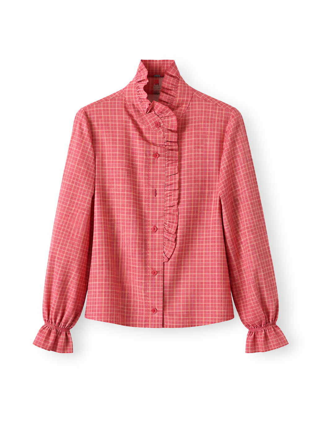Camisa de Cuadros con Volantes o Falda de Cuadros Algodón Mujer | Conjunto o por separado