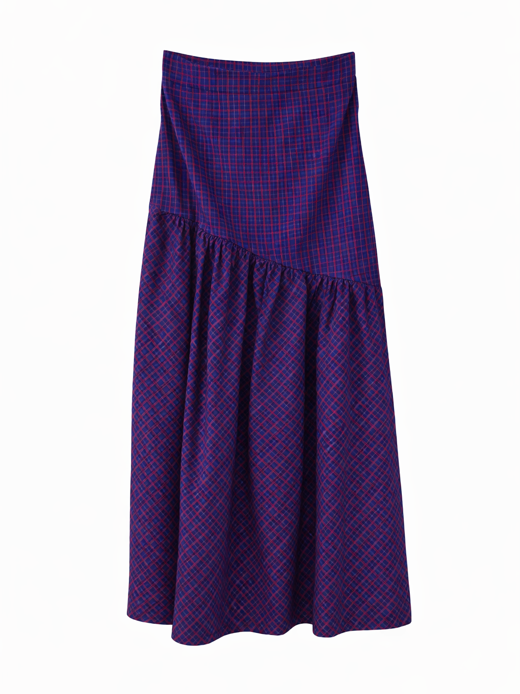Camisa de Cuadros con Volantes o Falda de Cuadros Algodón Mujer | Conjunto o por separado