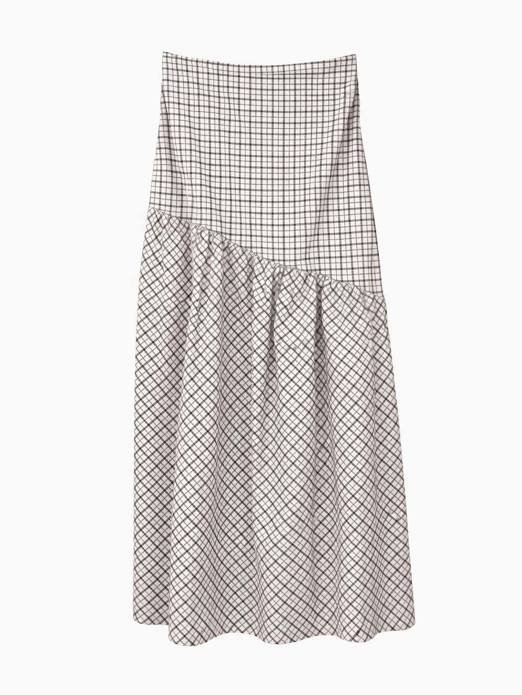 Camisa de Cuadros con Volantes o Falda de Cuadros Algodón Mujer | Conjunto o por separado