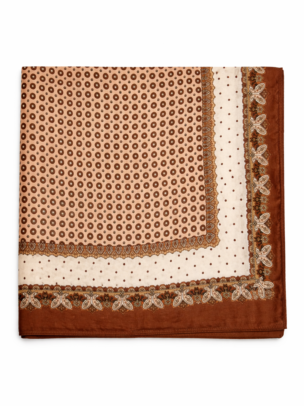 Pañuelo Cuadrado Satinado 70x70 cm para Mujer | Estampados en tendencia