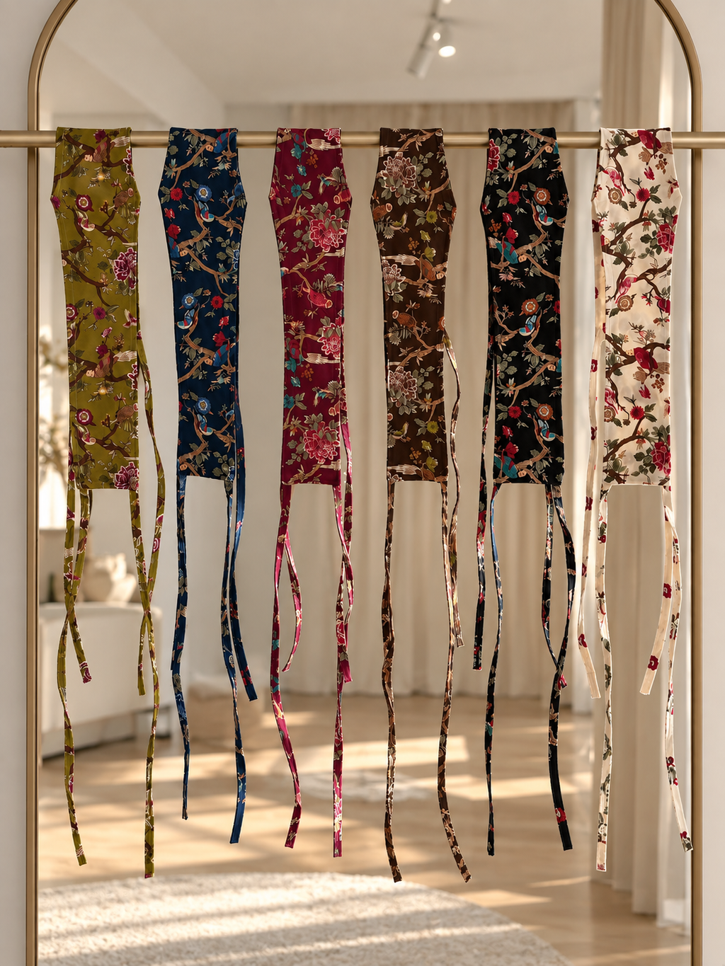 Fajín de Tela Estampado Algodón