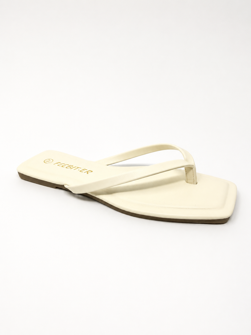 Chanclas o Sandalias Planas de Vestir con Puntera Cuadrada