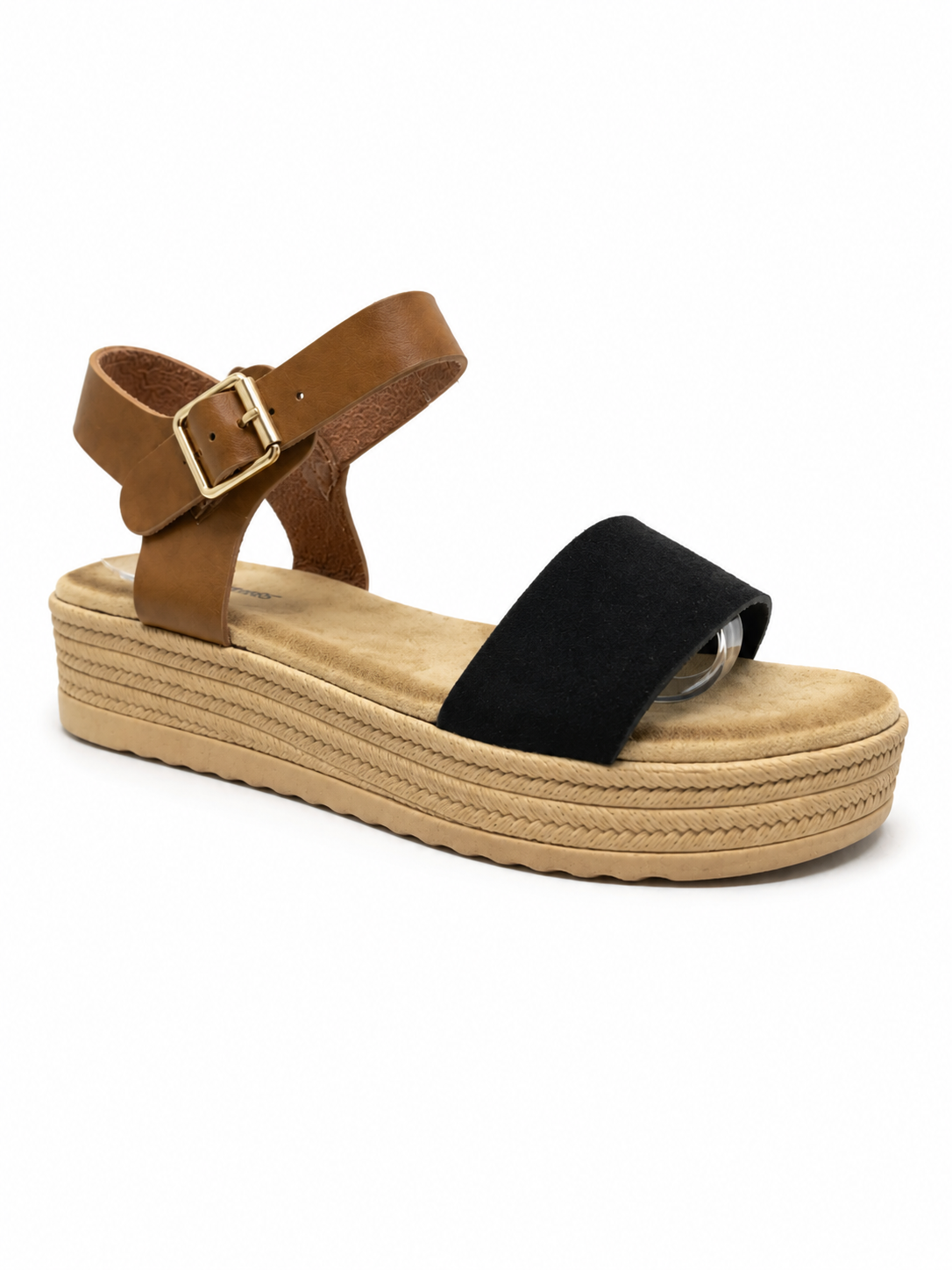 Sandalias Planas con Plataforma y Tiras Ajustables – Cómodas para el Día a Día