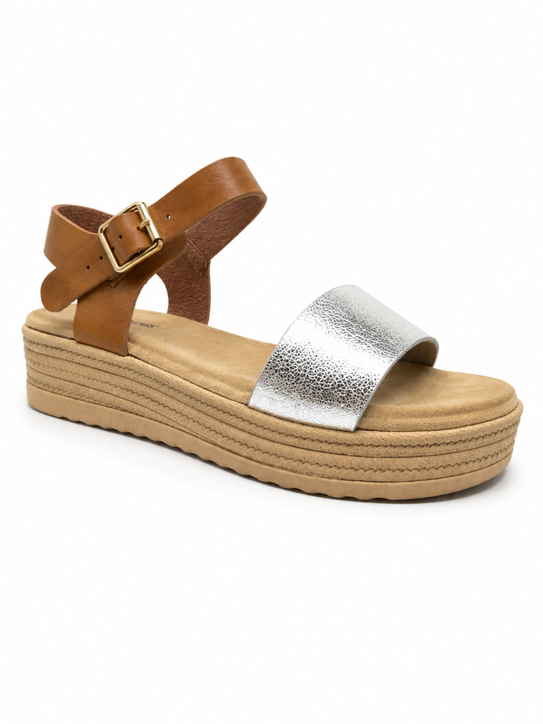 Sandalias Planas con Plataforma y Tiras Ajustables – Cómodas para el Día a Día