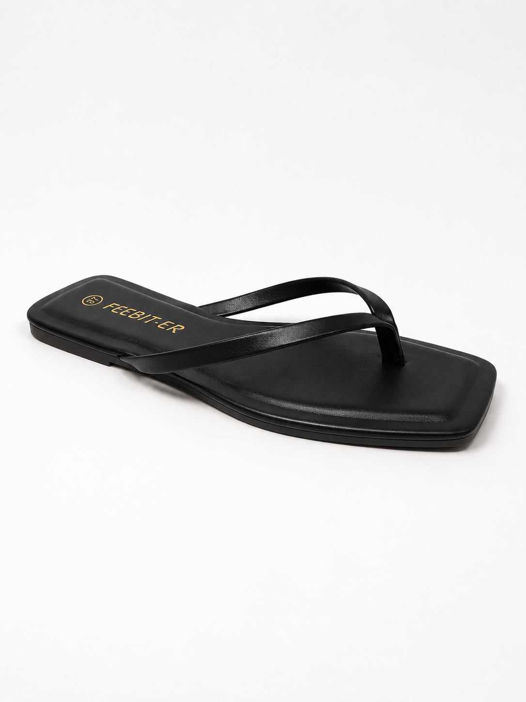 Chanclas o Sandalias Planas de Vestir con Puntera Cuadrada
