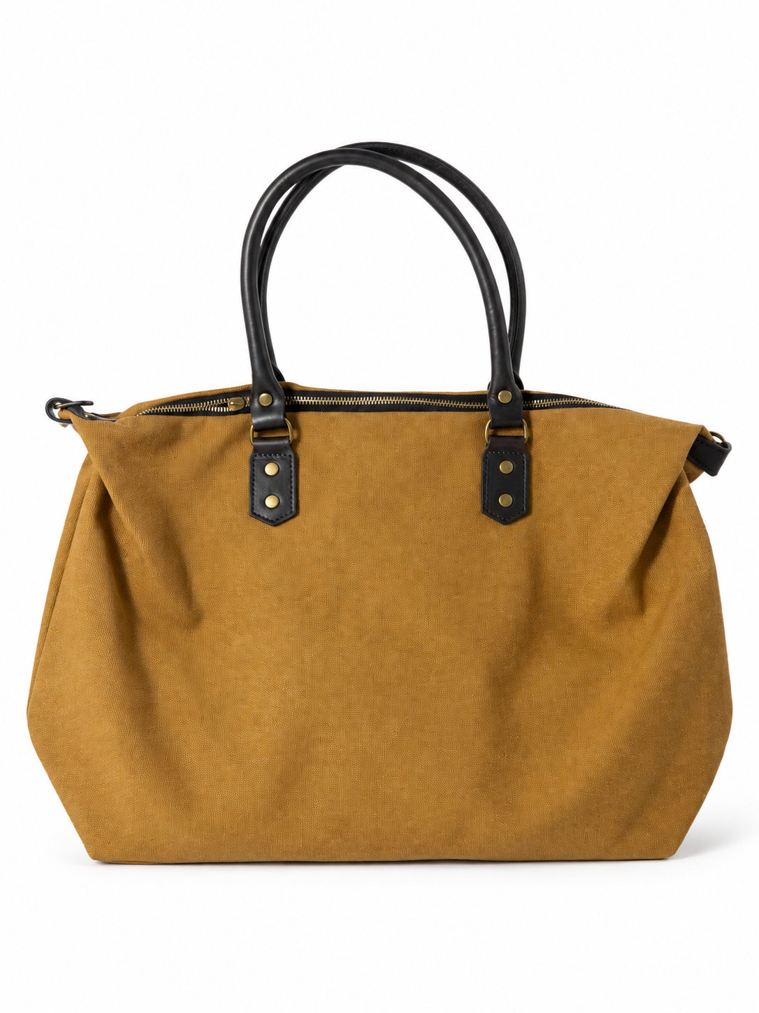 Bolso Personalizado con Iniciales – 49×30×14 cm | Loneta con Asas de Piel