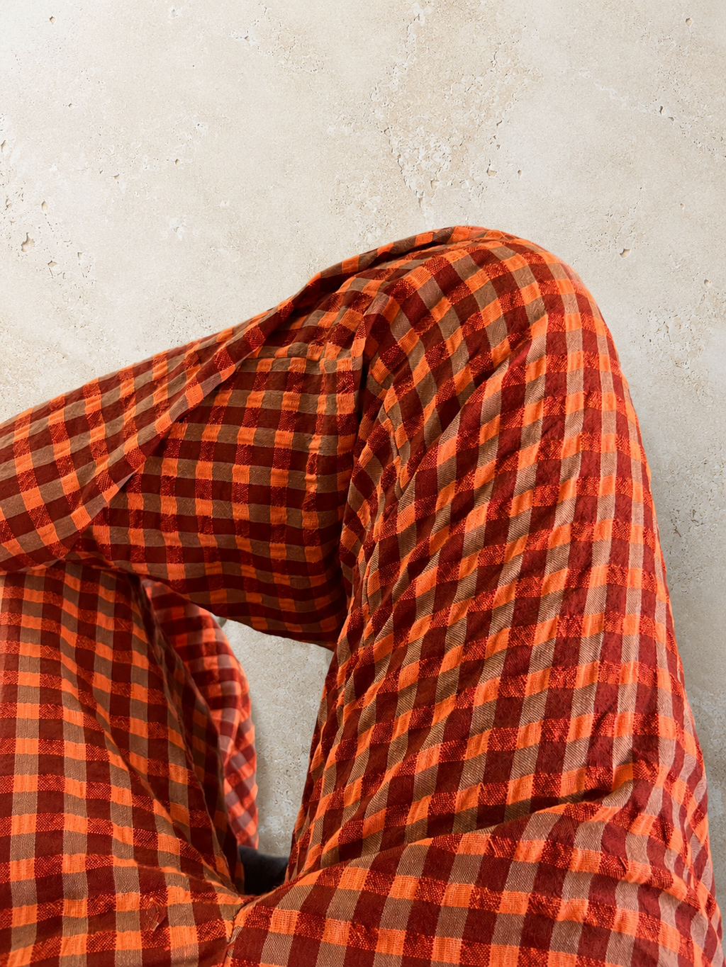 Moda de Cuadros Vichy Flúor | Elige entre Pantalón Bombacho o Recto, Blusa o Falda