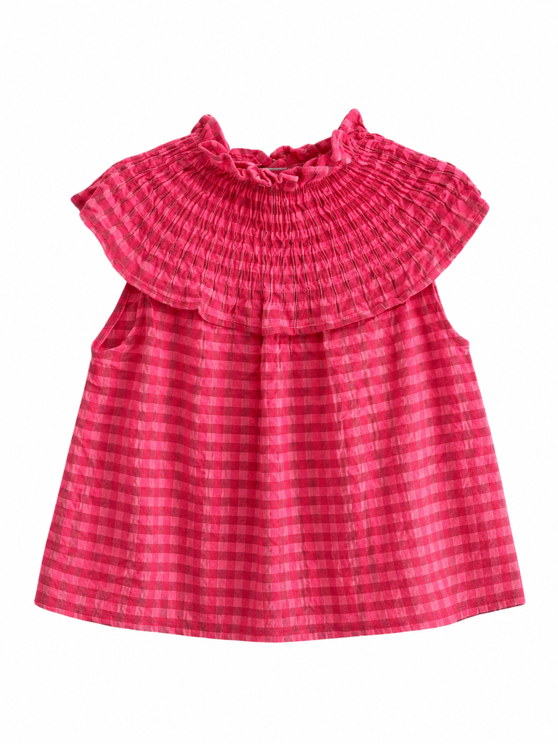 Moda de Cuadros Vichy Flúor | Elige entre Pantalón Bombacho o Recto, Blusa o Falda