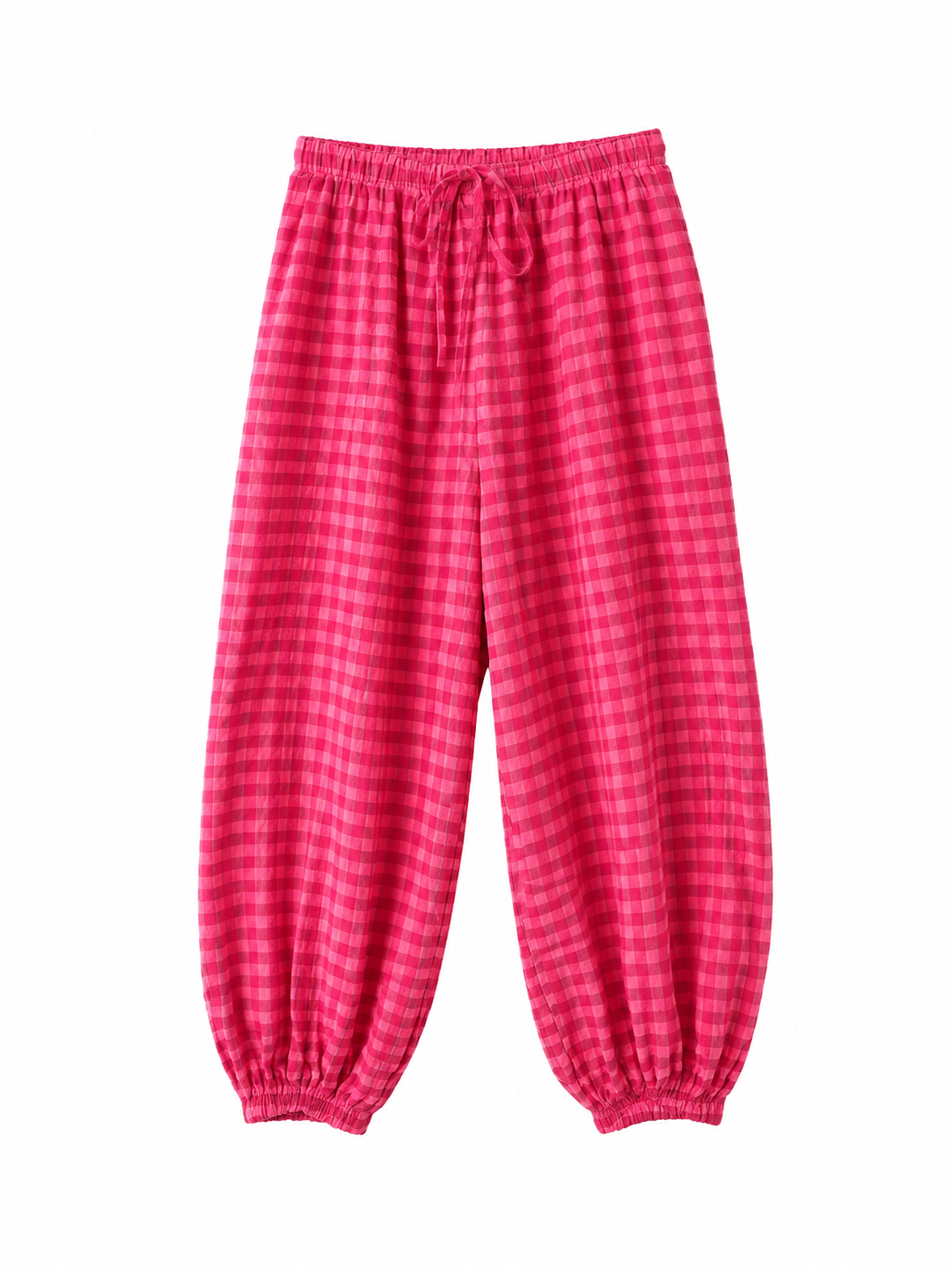 Moda de Cuadros Vichy Flúor | Elige entre Pantalón Bombacho o Recto, Blusa o Falda