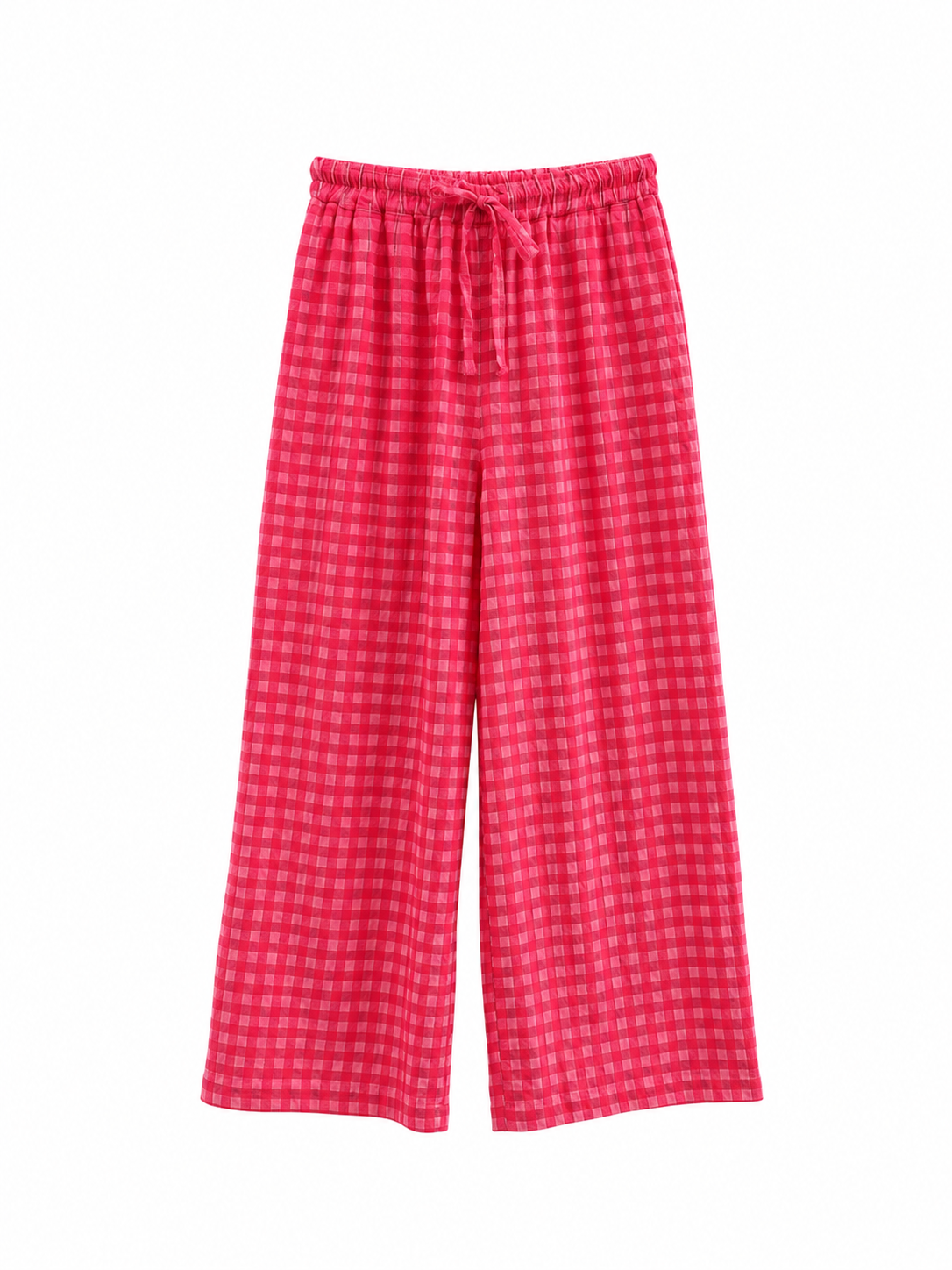 Moda de Cuadros Vichy Flúor | Elige entre Pantalón Bombacho o Recto, Blusa o Falda