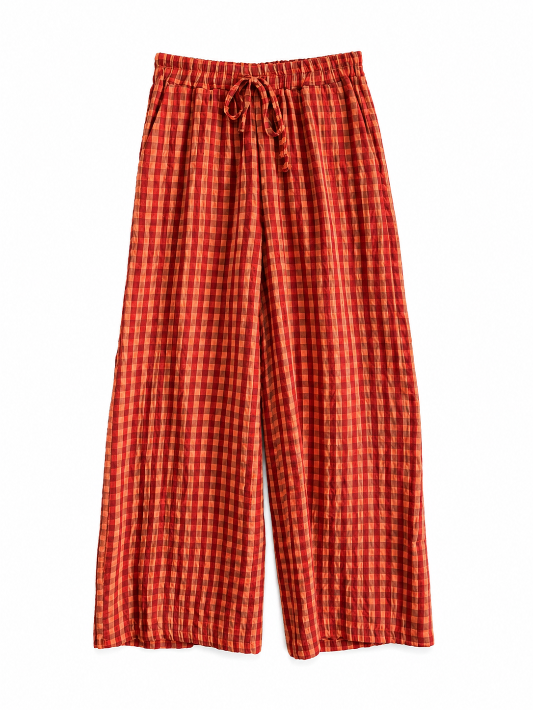 Moda de Cuadros Vichy Flúor | Elige entre Pantalón Bombacho o Recto, Blusa o Falda