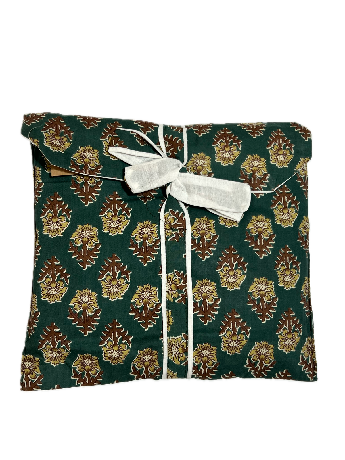 Pijama Camisero Largo Estampado de Algodón para mujer | Bolsa incluida