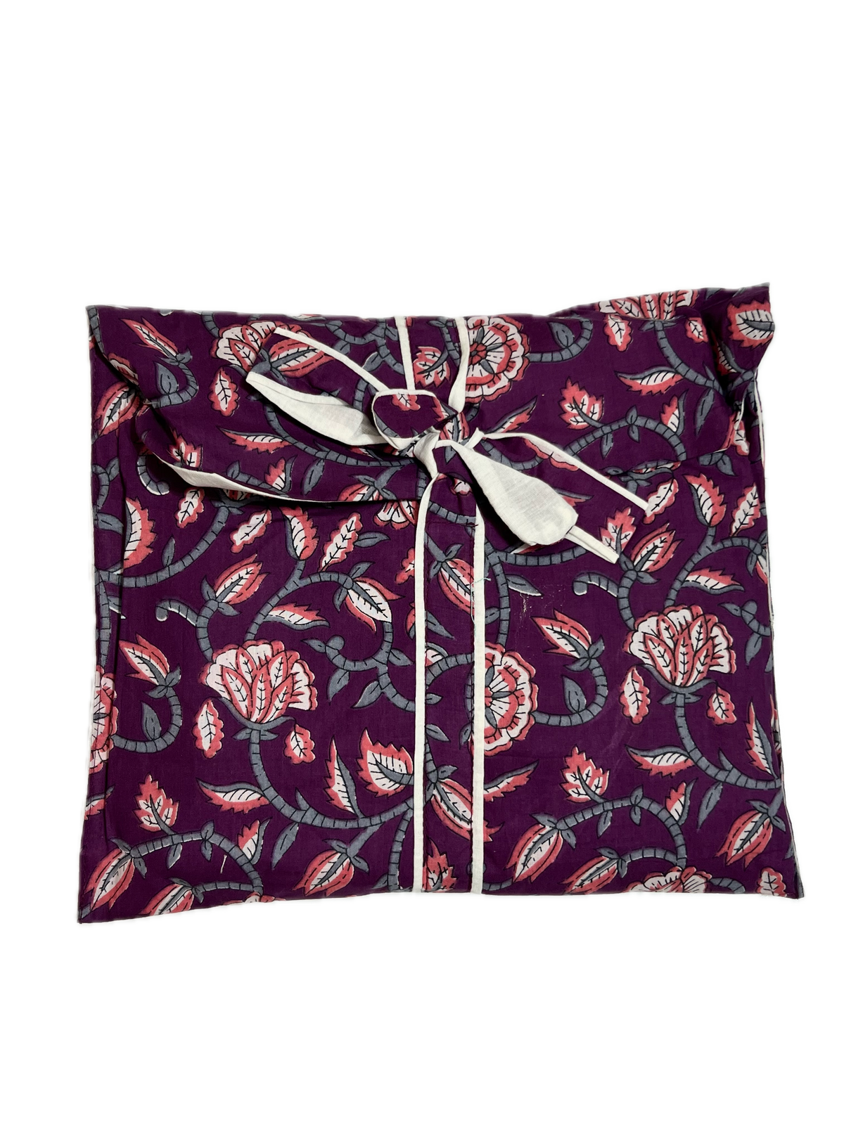 Pijama Camisero Largo Estampado de Algodón para mujer | Bolsa incluida