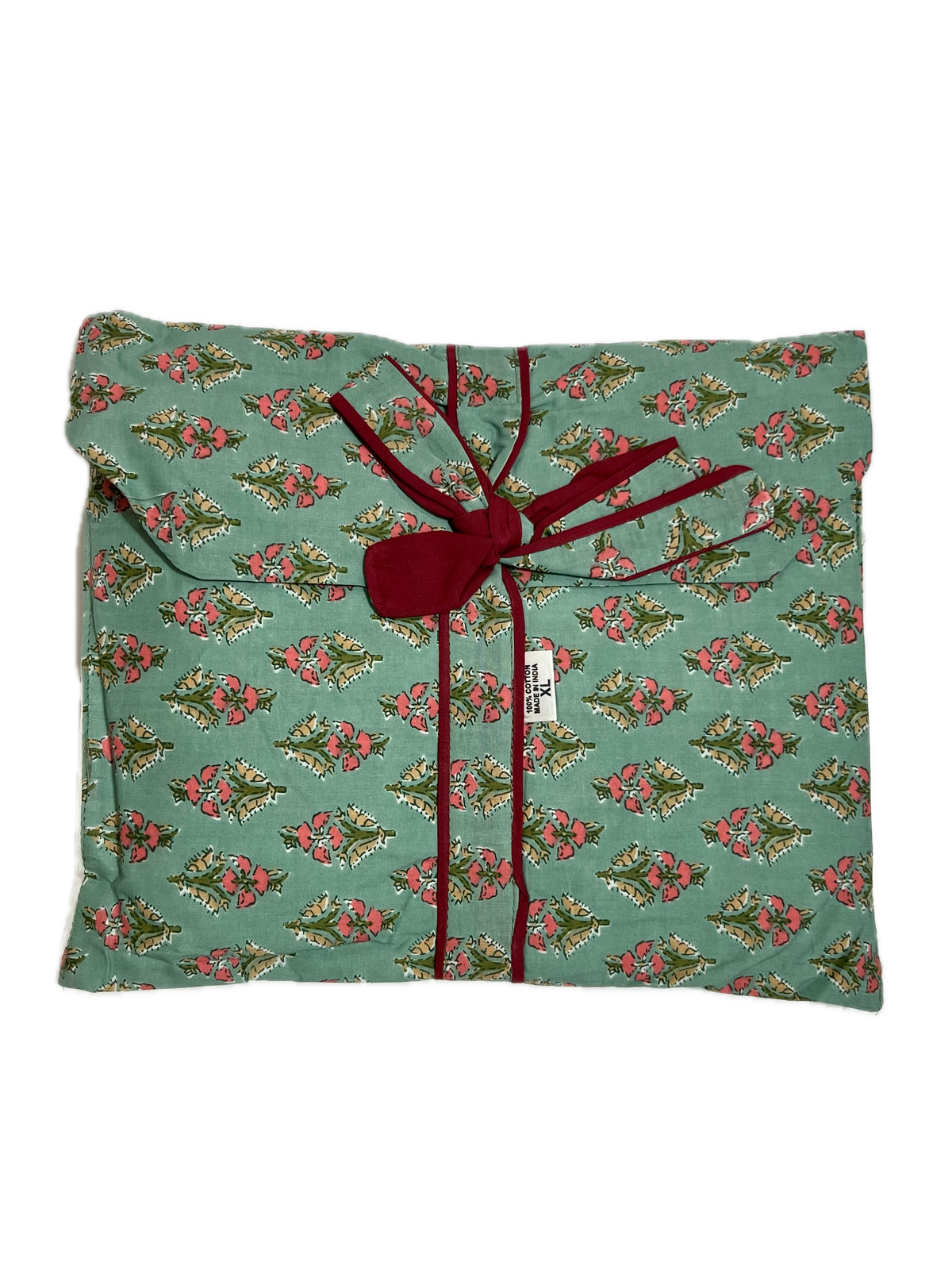 Pijama Camisero Largo Estampado de Algodón para mujer | Bolsa incluida