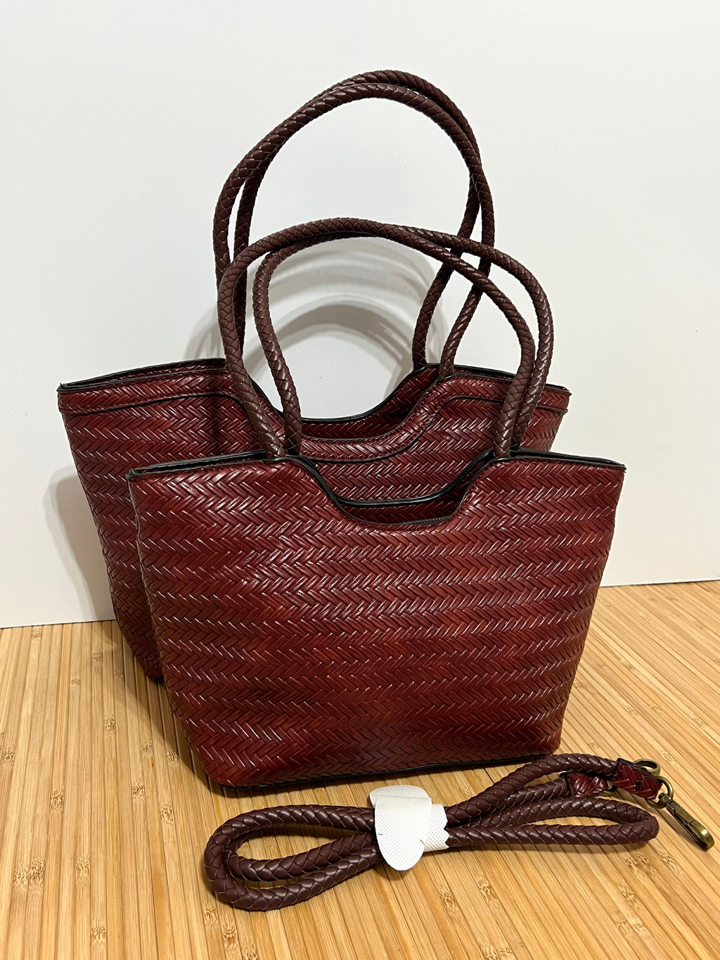 Bolso Capazo Trenzado de hombro con Cremallera | Medidas 33x20x10 cm o 40x24x10 cm