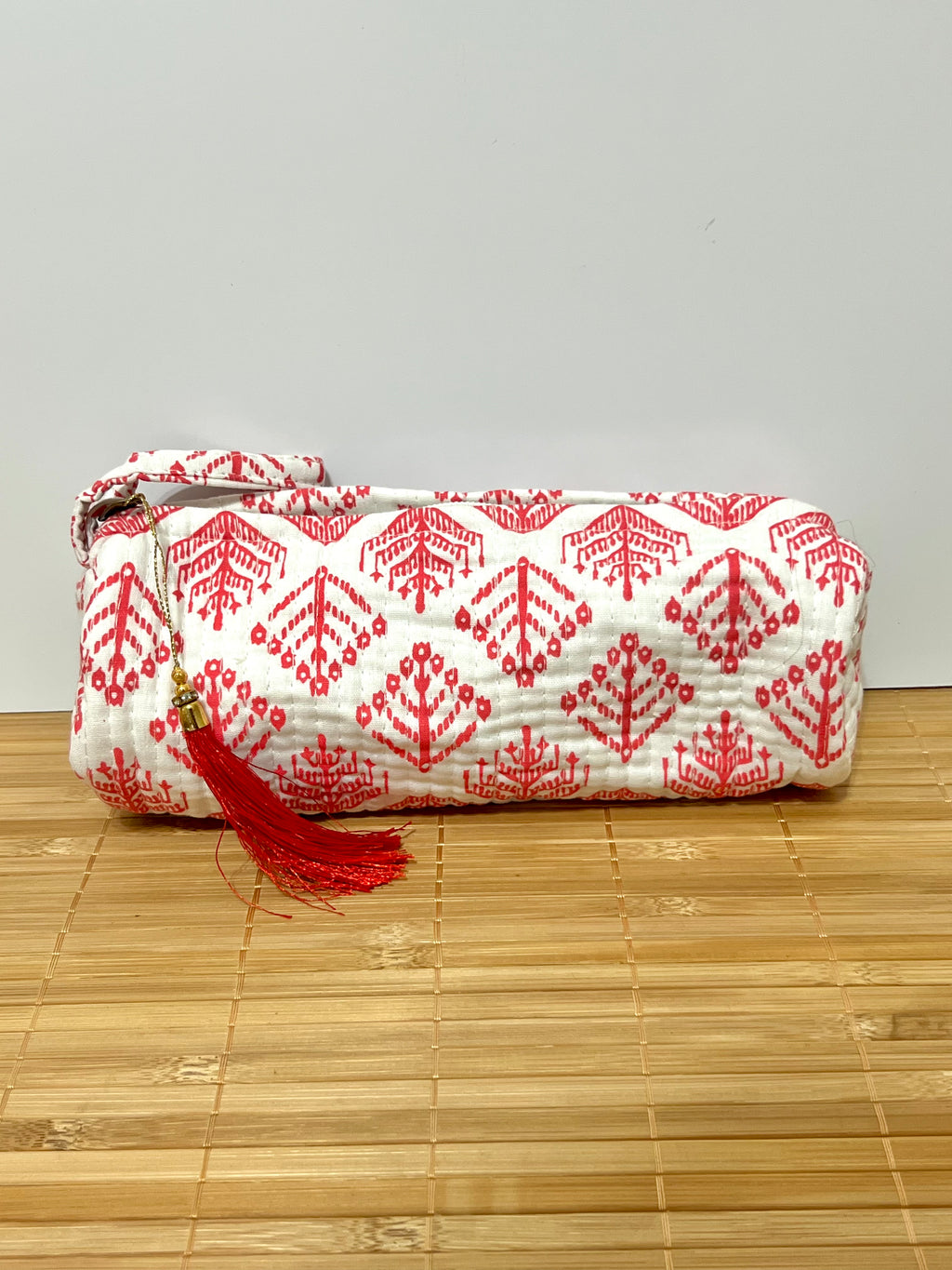 Estuche Estampado de algodón 20 x 8 cm
