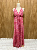Vestido Indio Largo Boho Espalda en V | Para Festivales y Verano