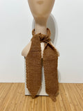 Pañuelo de Punto en Pico Estilo Crochet