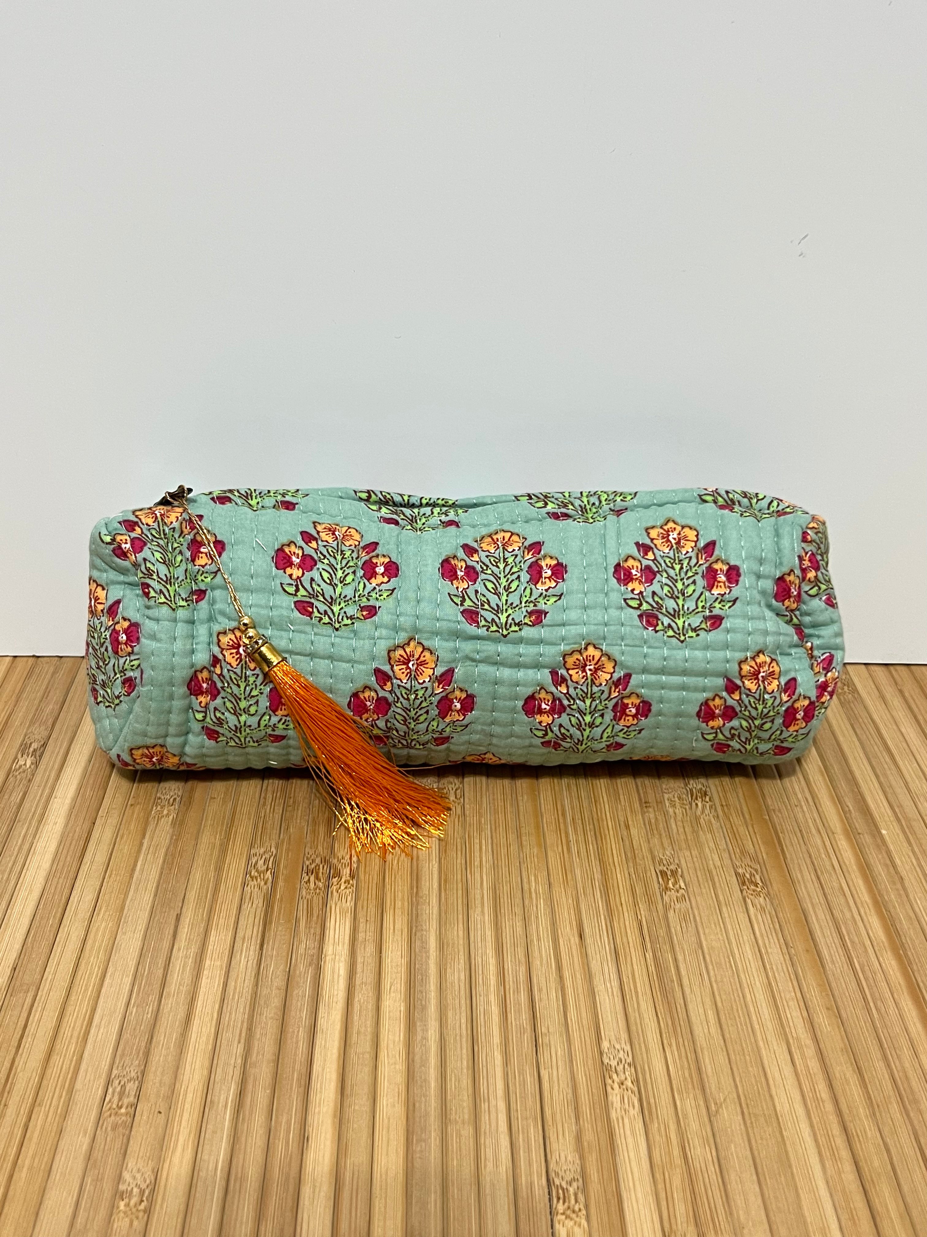 Estuche Estampado de algodón 20 x 8 cm