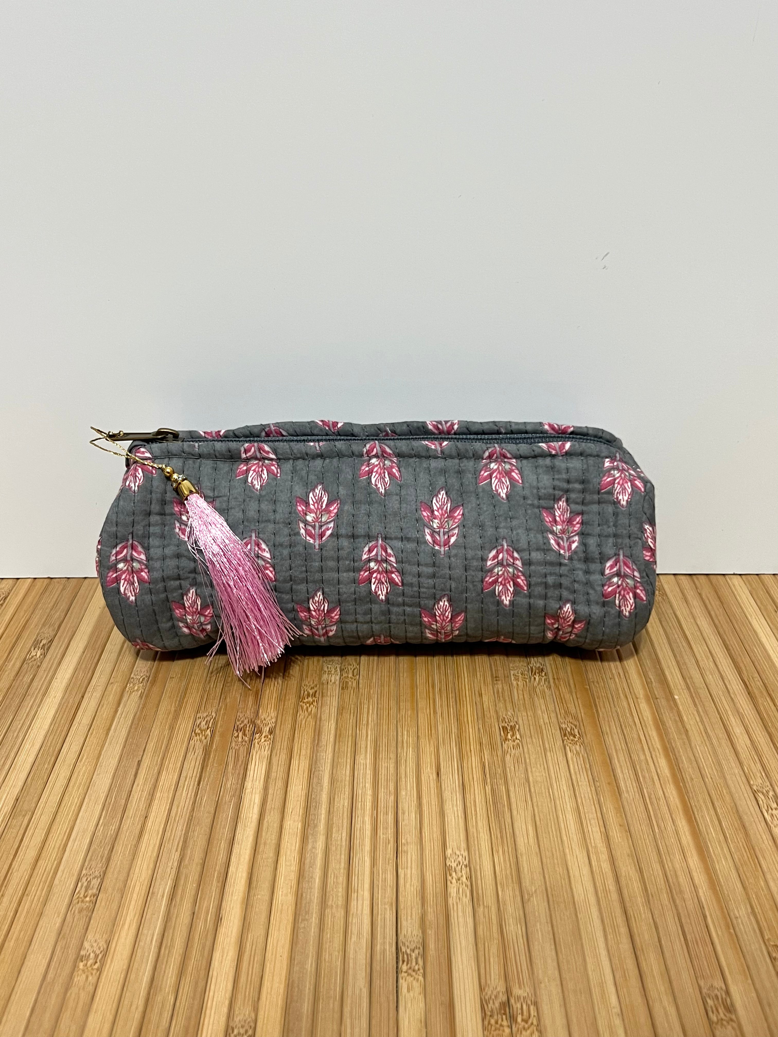 Estuche Estampado de algodón 20 x 8 cm