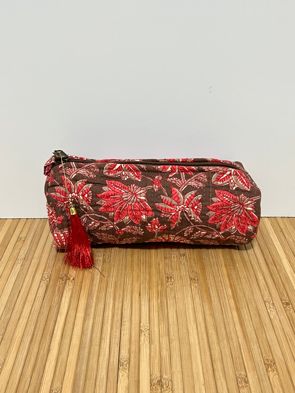 Estuche Estampado de algodón 20 x 8 cm