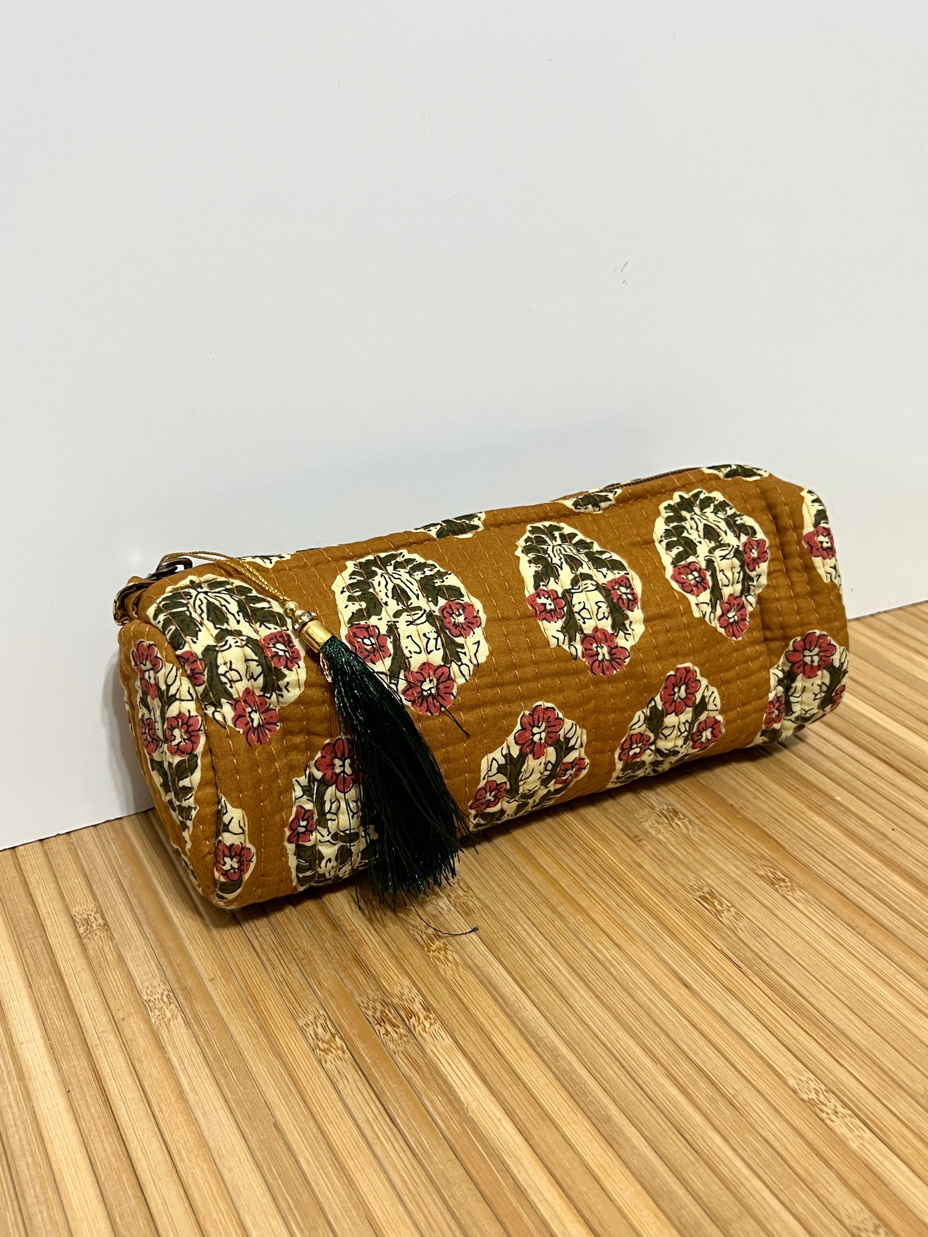 Estuche Estampado de algodón 20 x 8 cm