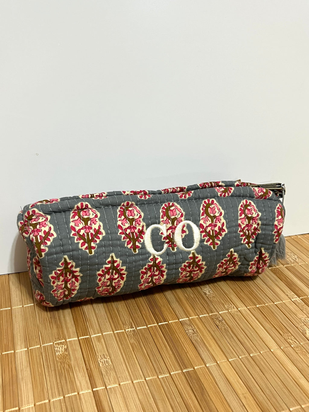 Estuche Estampado de algodón 20 x 8 cm