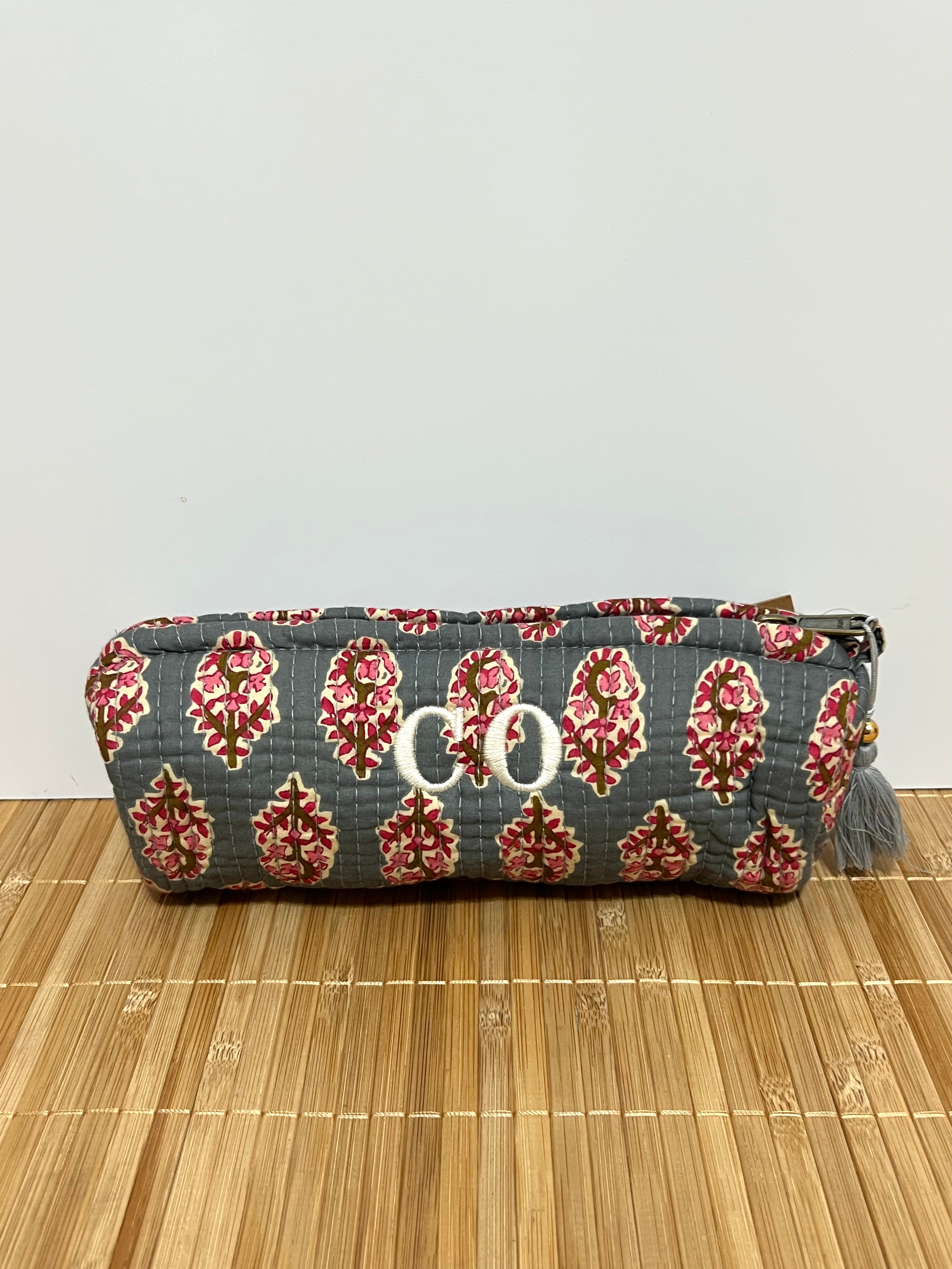 Estuche Estampado de algodón 20 x 8 cm