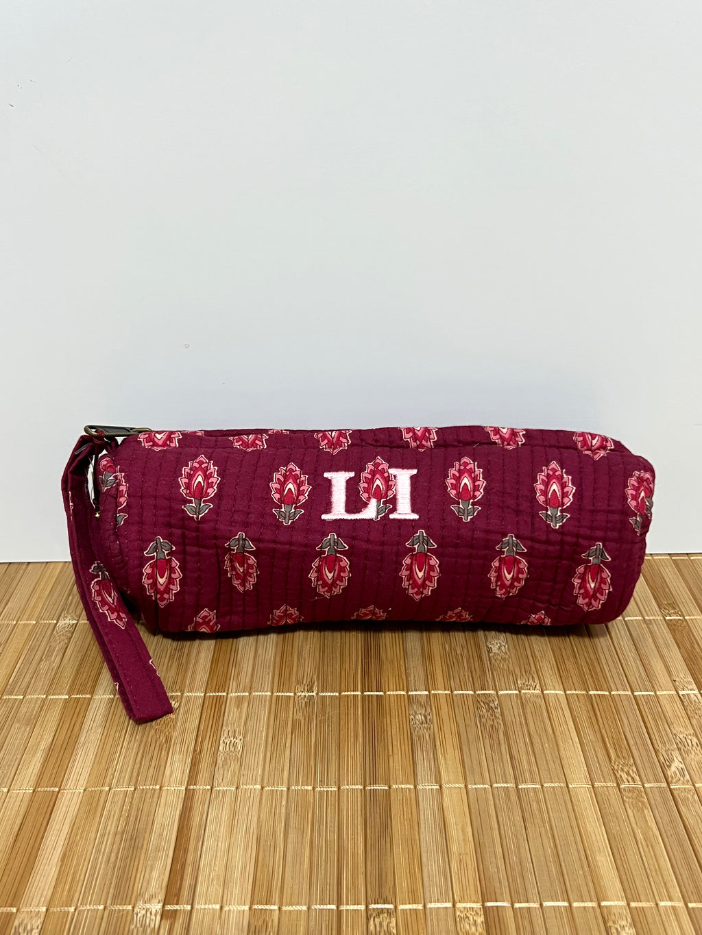Estuche Estampado de algodón 20 x 8 cm
