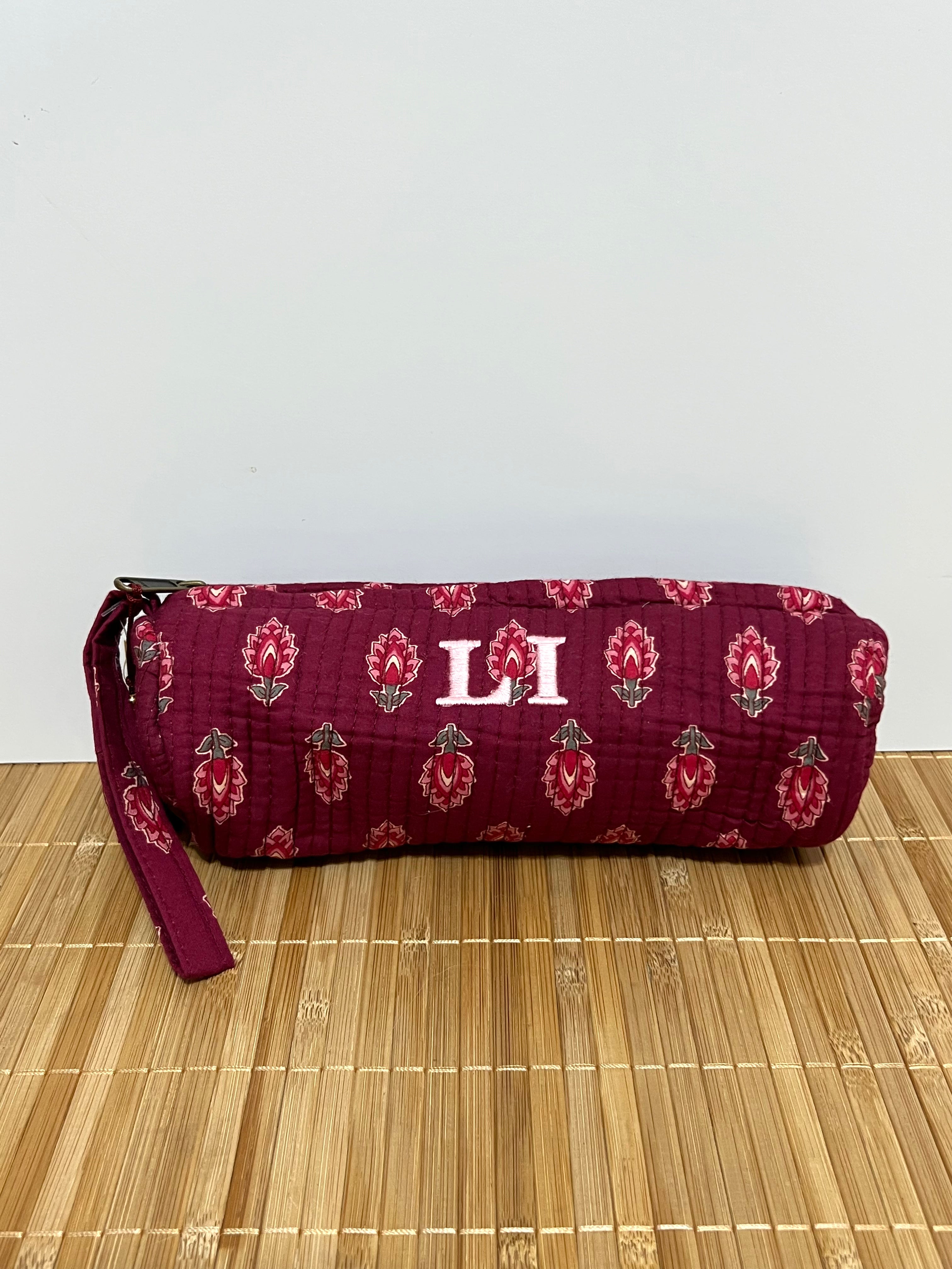 Estuche Estampado de algodón 20 x 8 cm