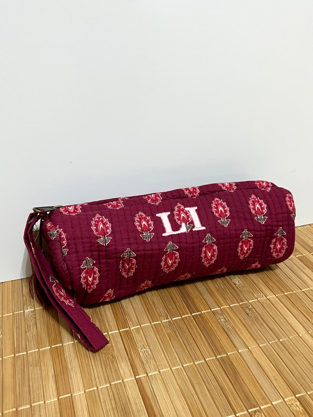 Estuche Estampado de algodón 20 x 8 cm