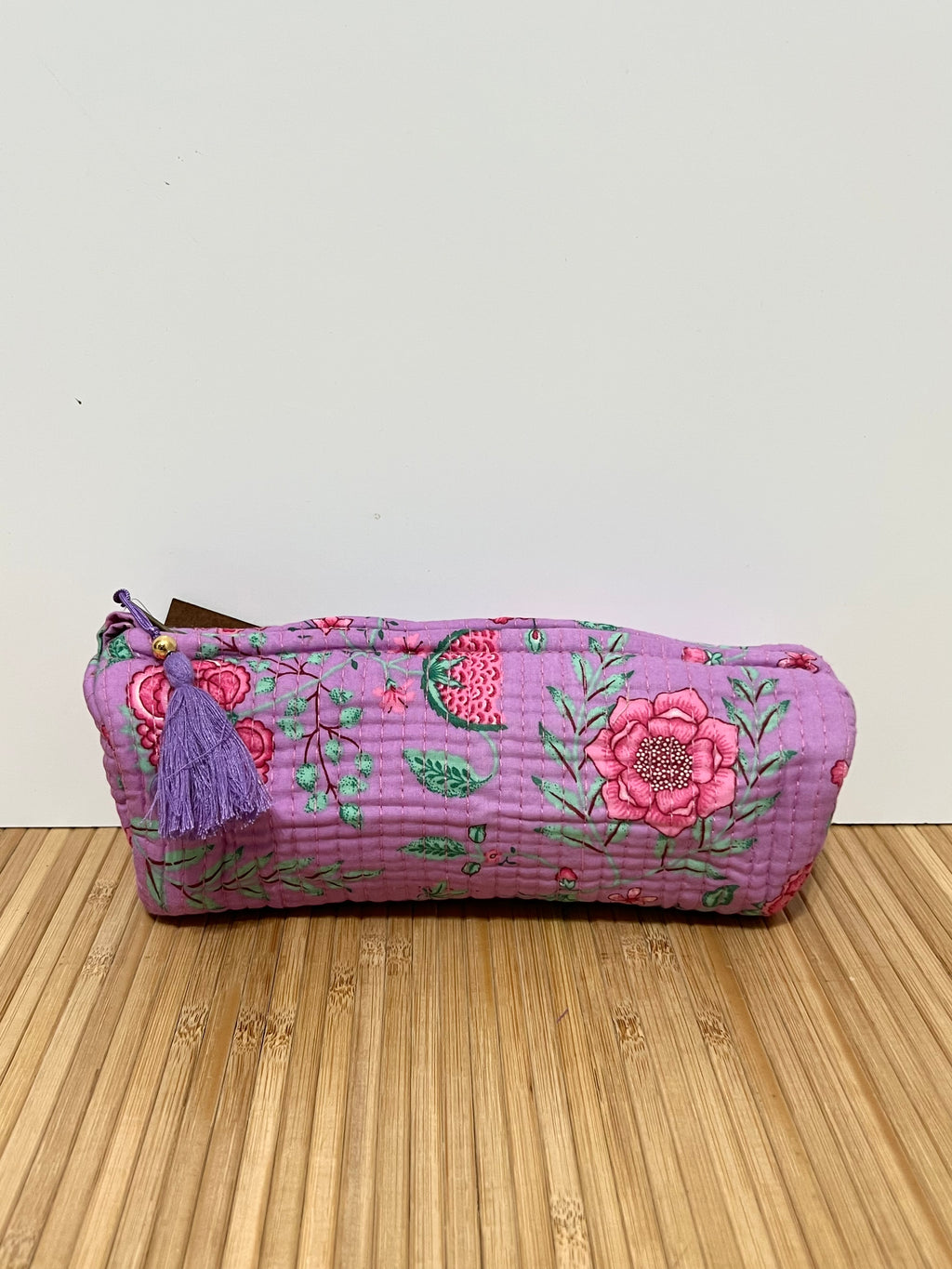 Estuche Estampado de algodón 20 x 8 cm