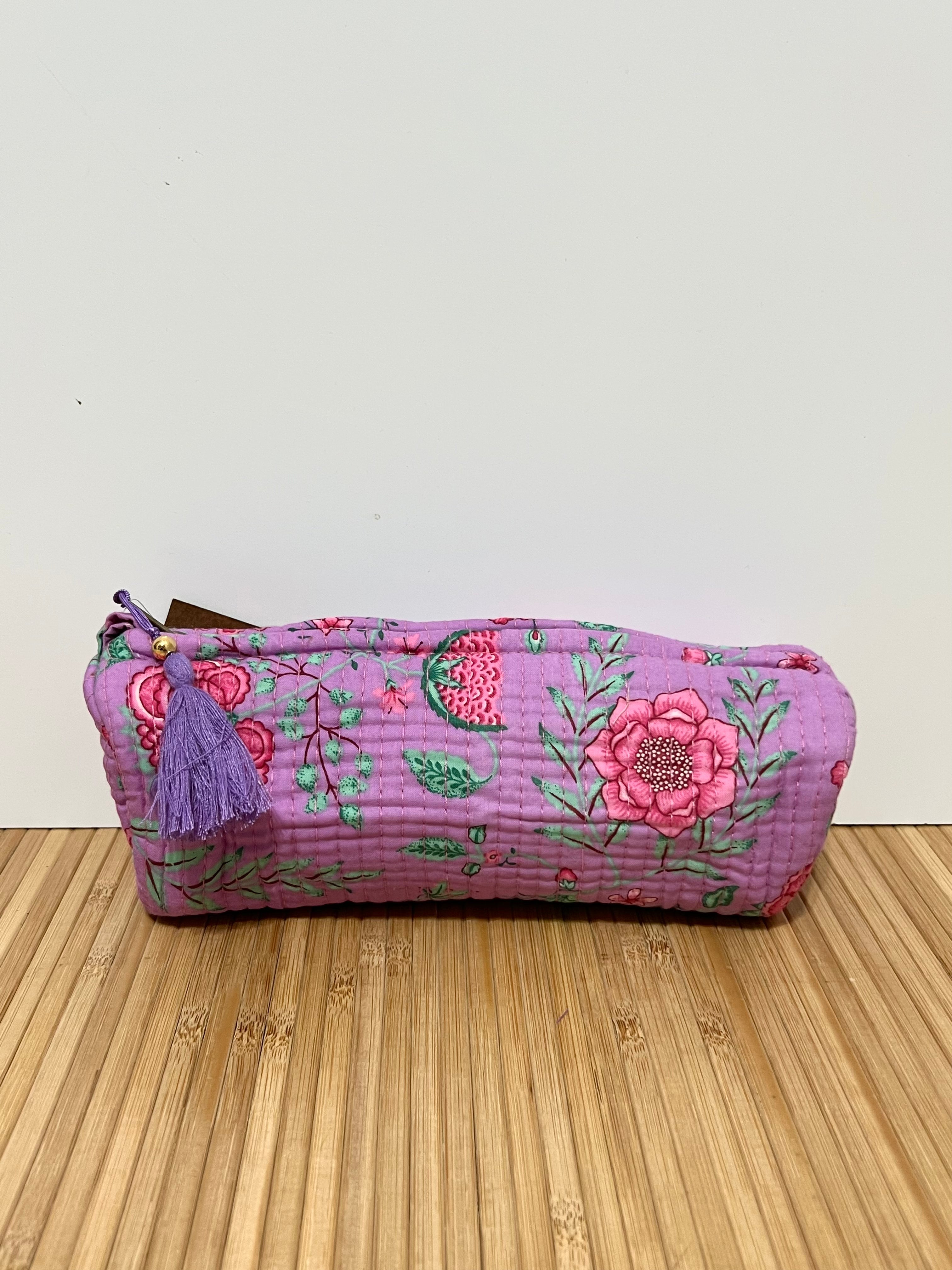 Estuche Estampado de algodón 20 x 8 cm
