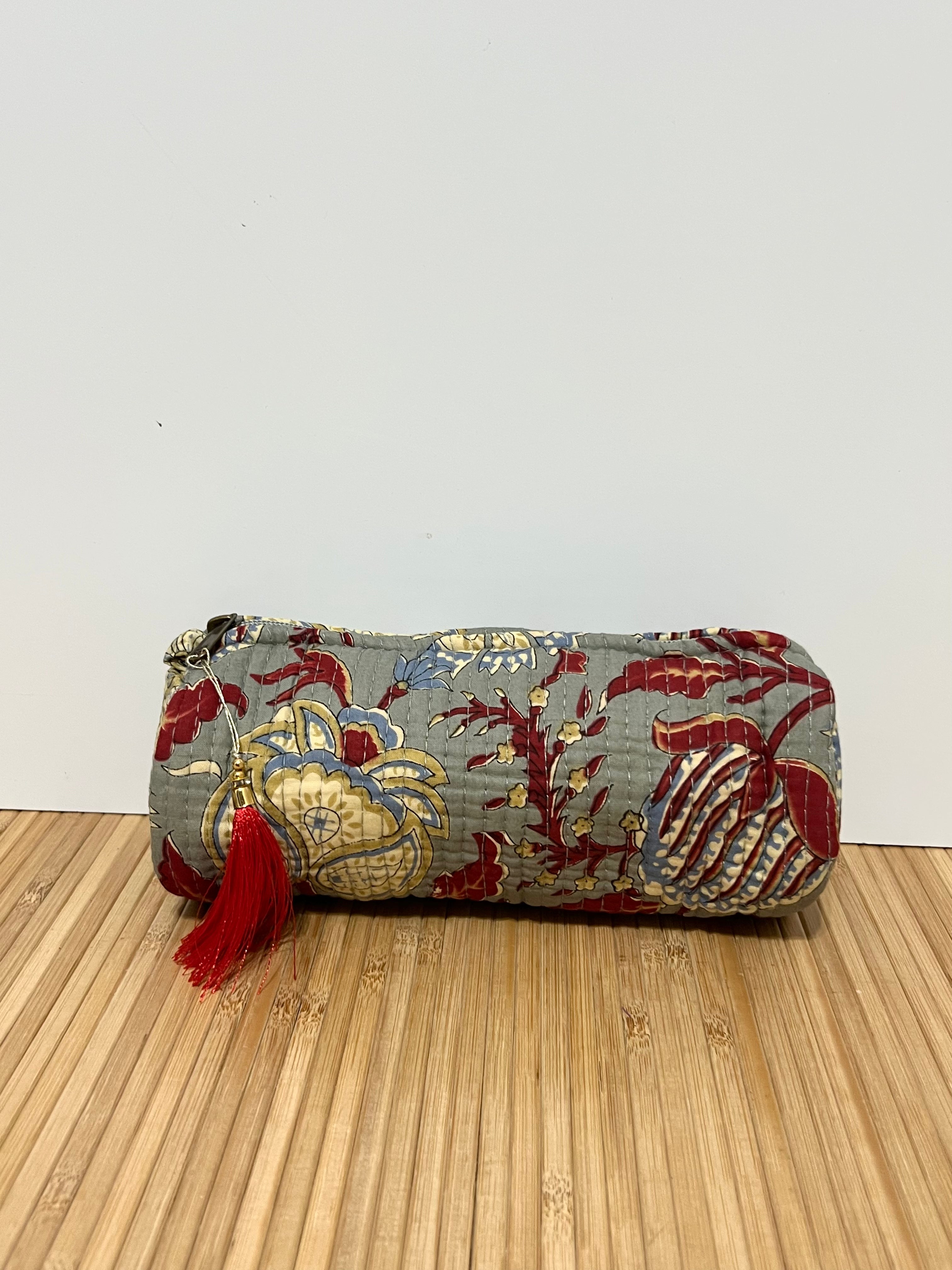 Estuche Estampado de algodón 20 x 8 cm