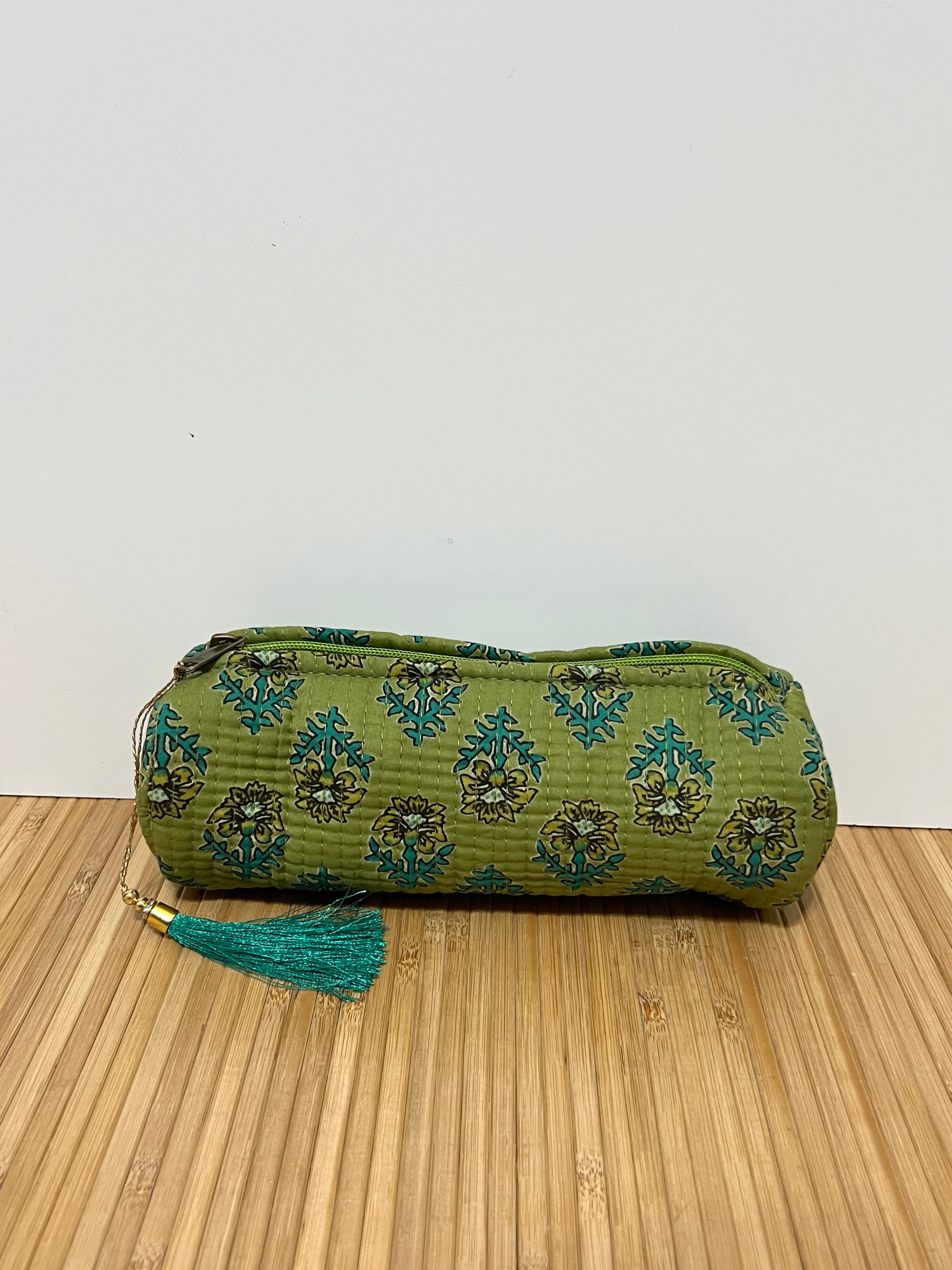 Estuche Estampado de algodón 20 x 8 cm