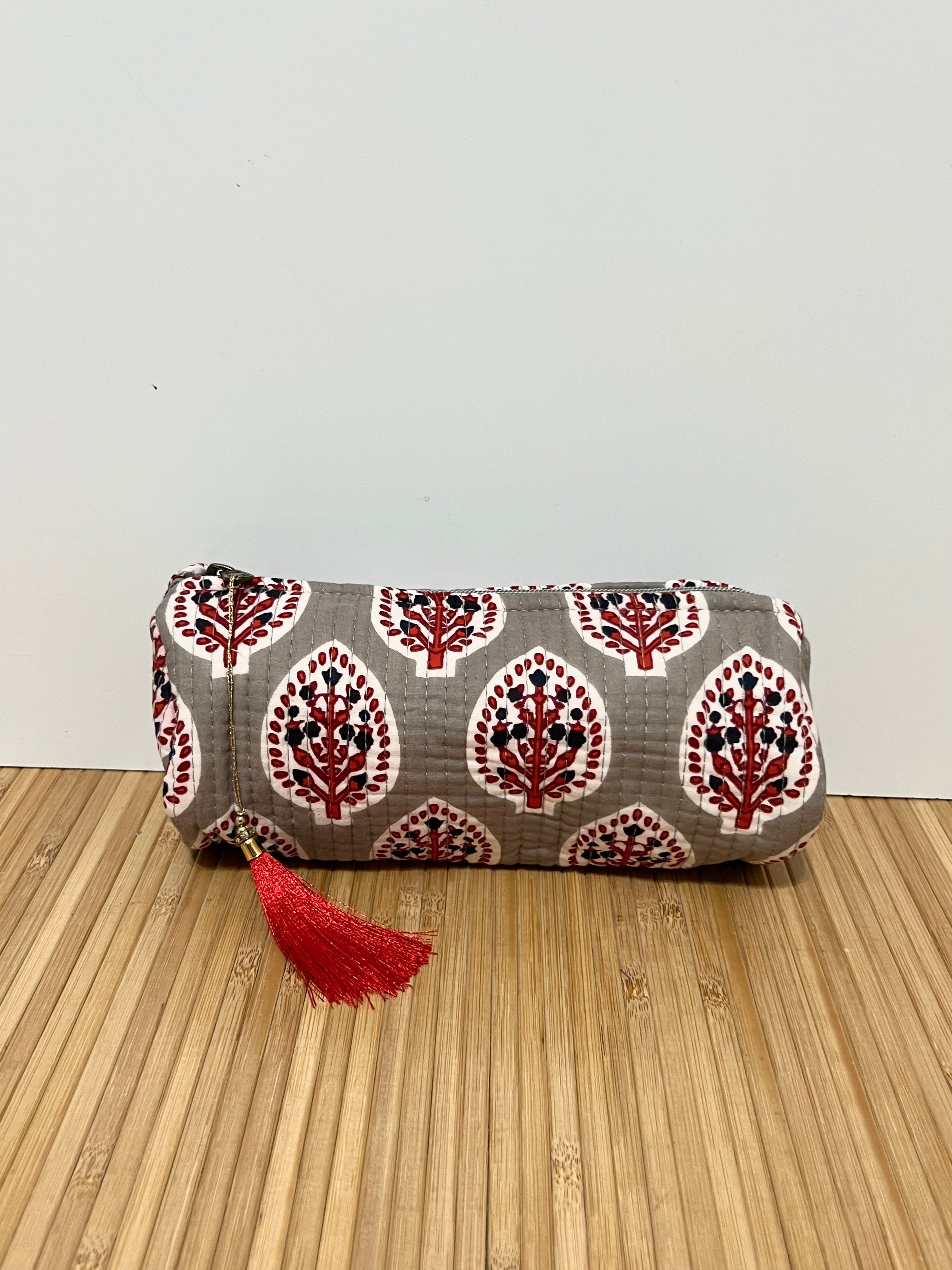 Estuche Estampado de algodón 20 x 8 cm