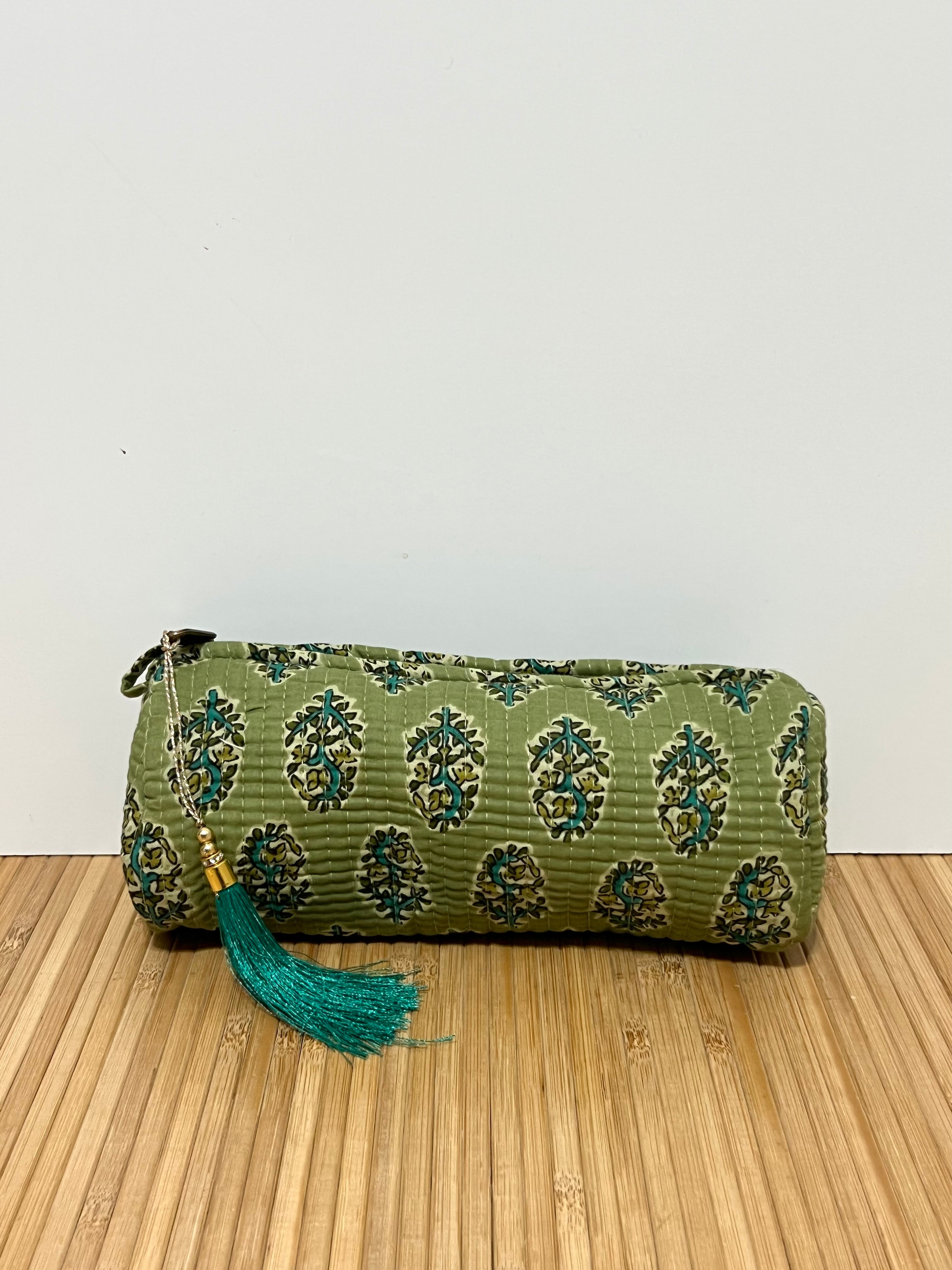 Estuche Estampado de algodón 20 x 8 cm