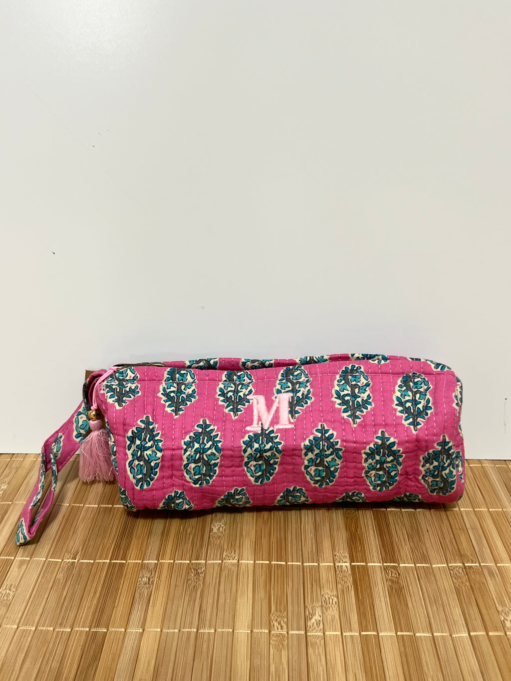 Estuche Estampado de algodón 20 x 8 cm