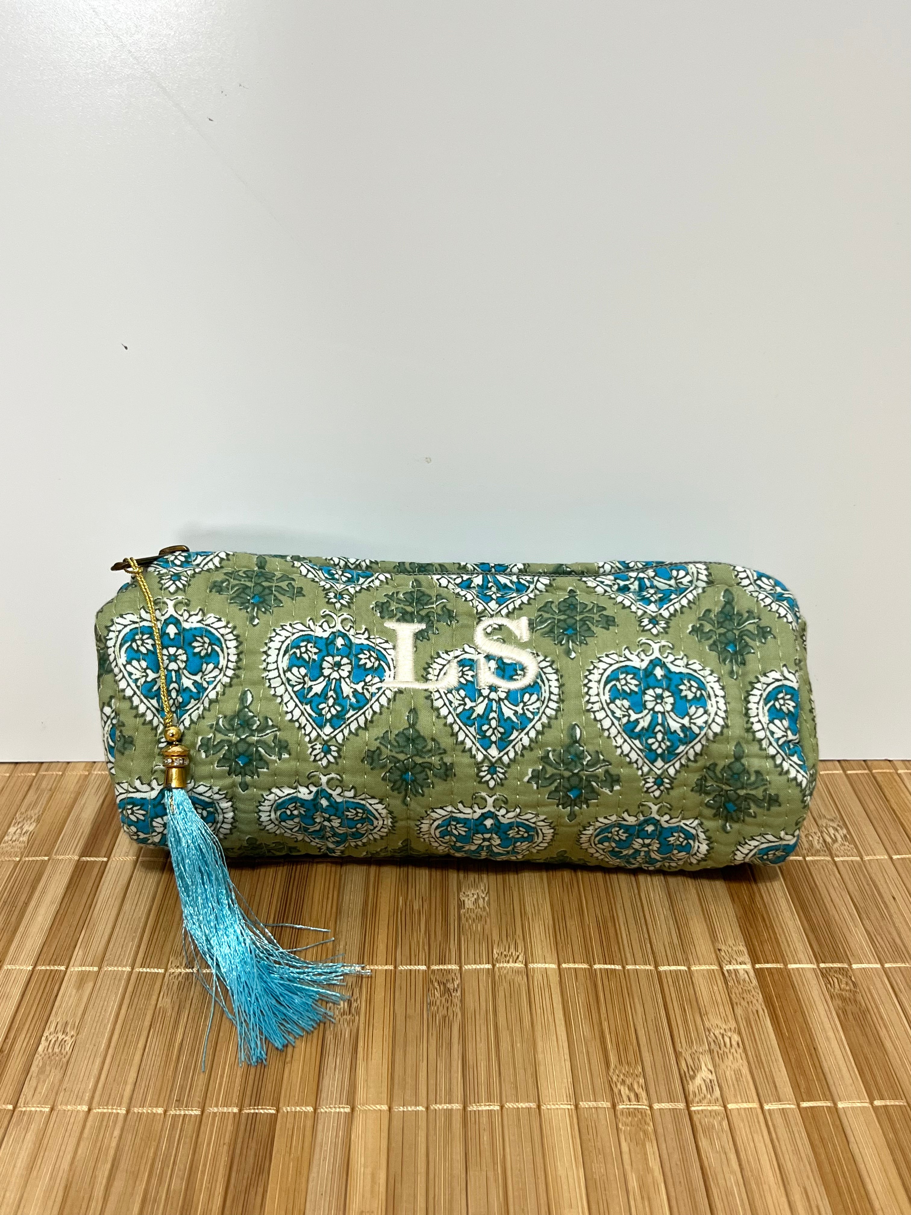 Estuche Estampado de algodón 20 x 8 cm