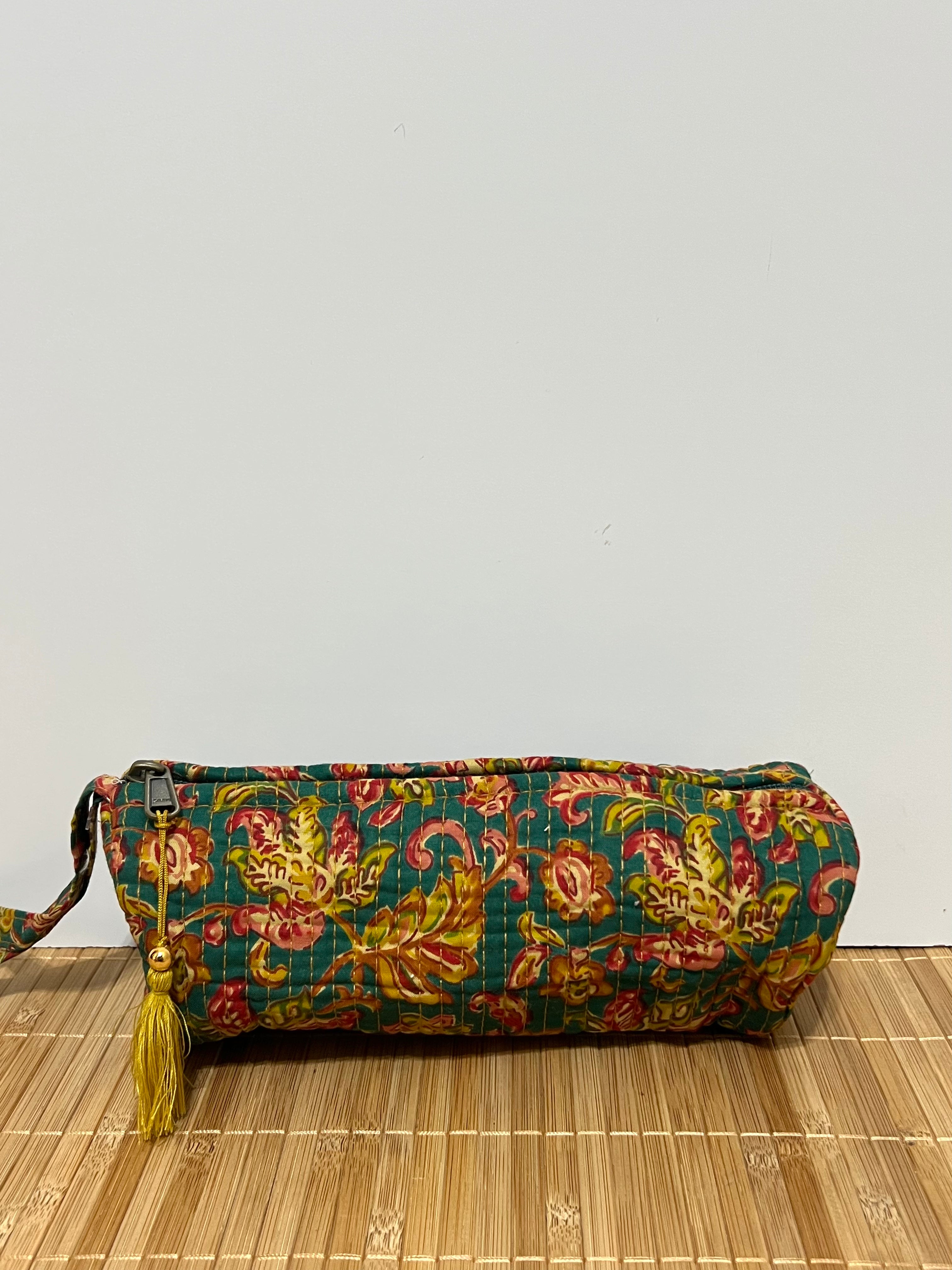 Estuche Estampado de algodón 20 x 8 cm