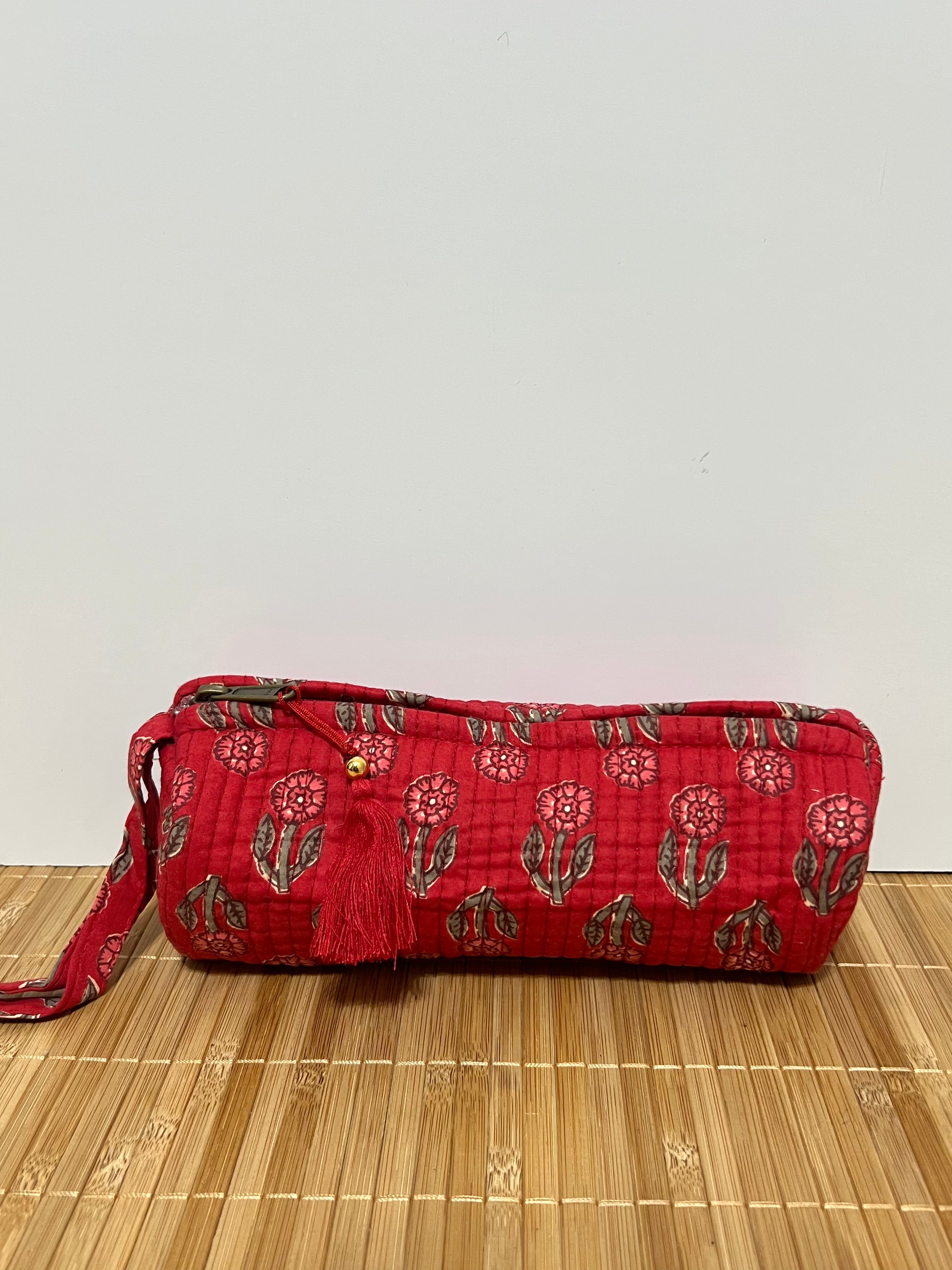 Estuche Estampado de algodón 20 x 8 cm