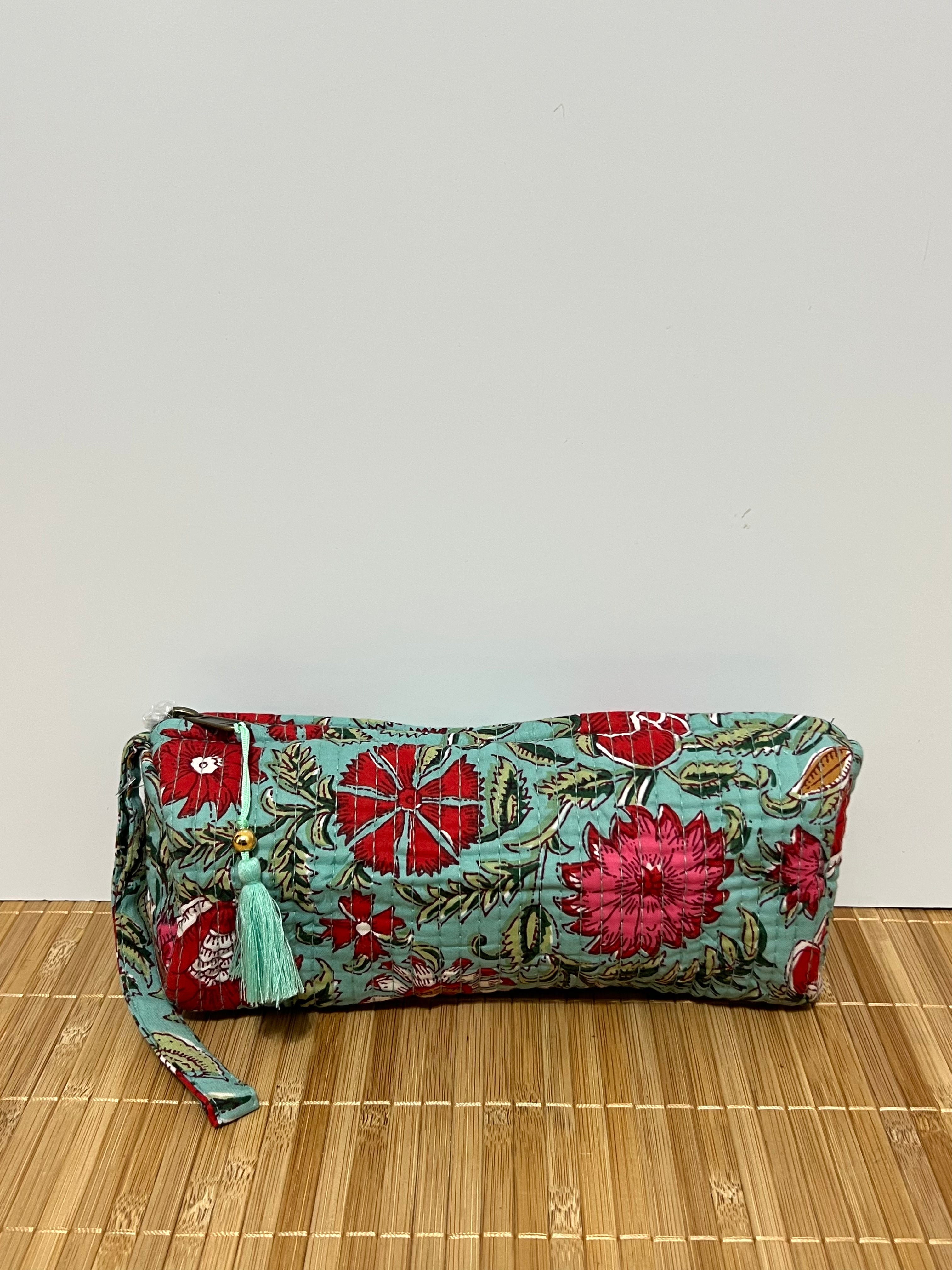 Estuche Estampado de algodón 20 x 8 cm
