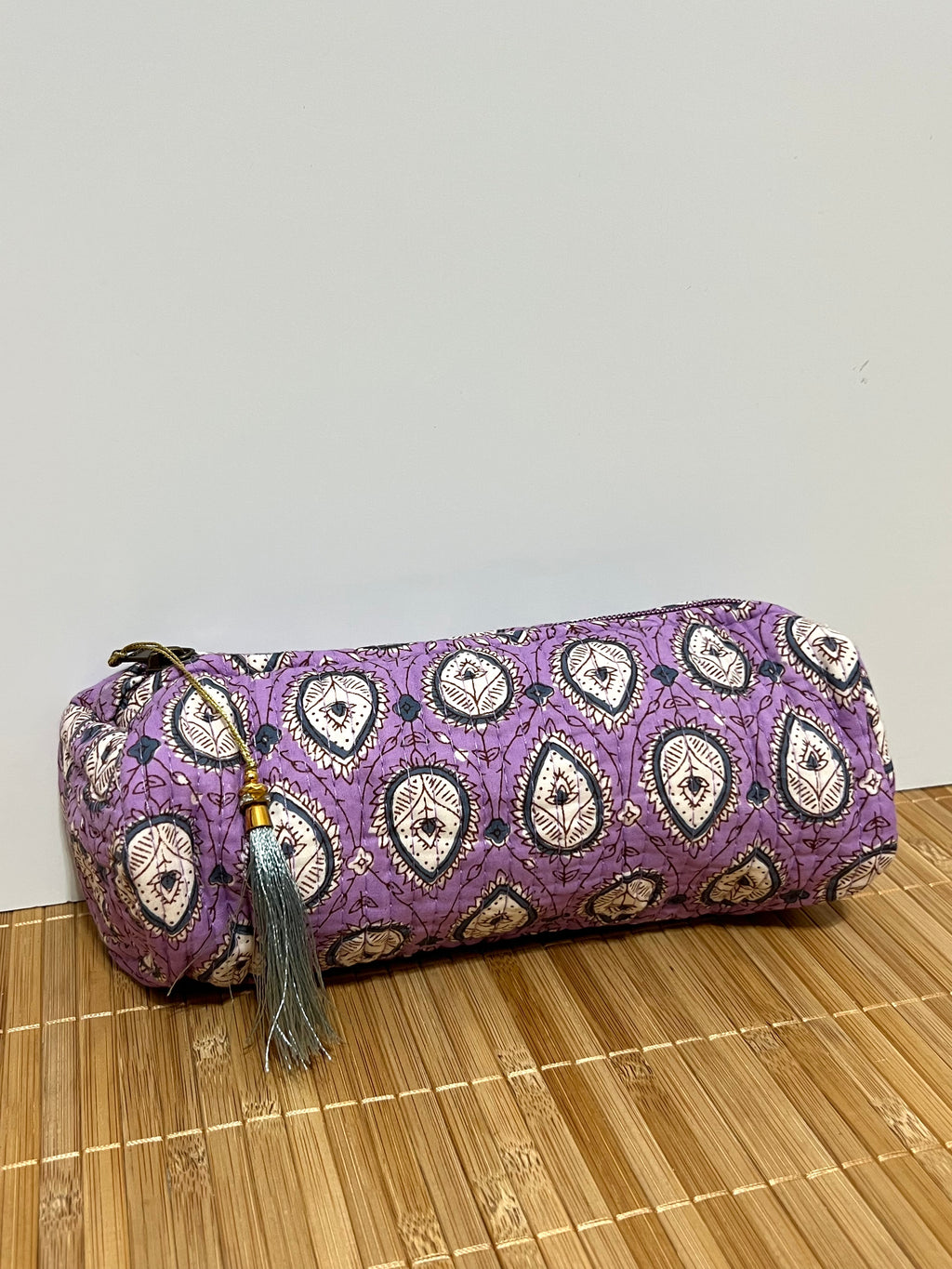 Estuche Estampado de algodón 20 x 8 cm