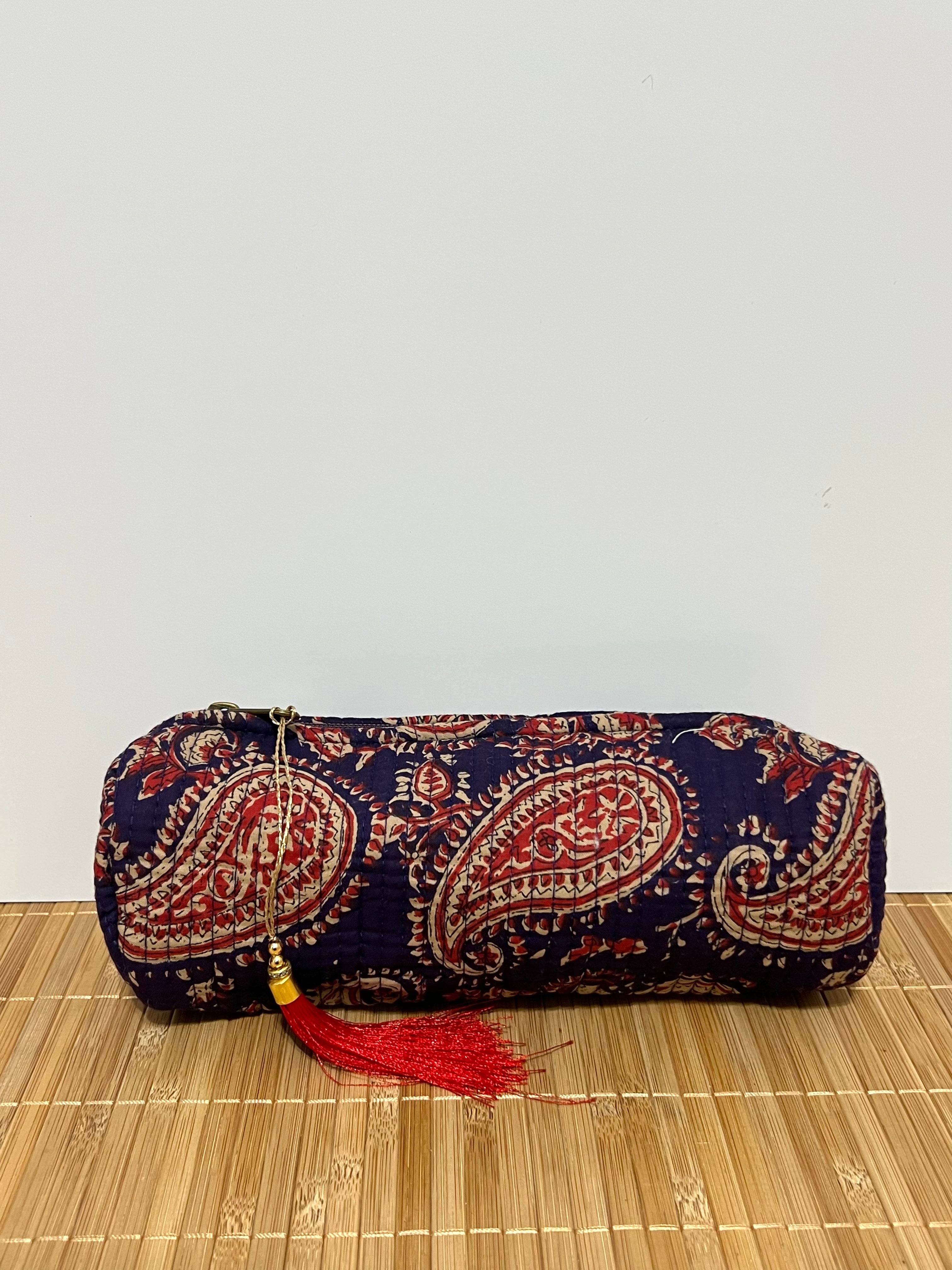 Estuche Estampado de algodón 20 x 8 cm