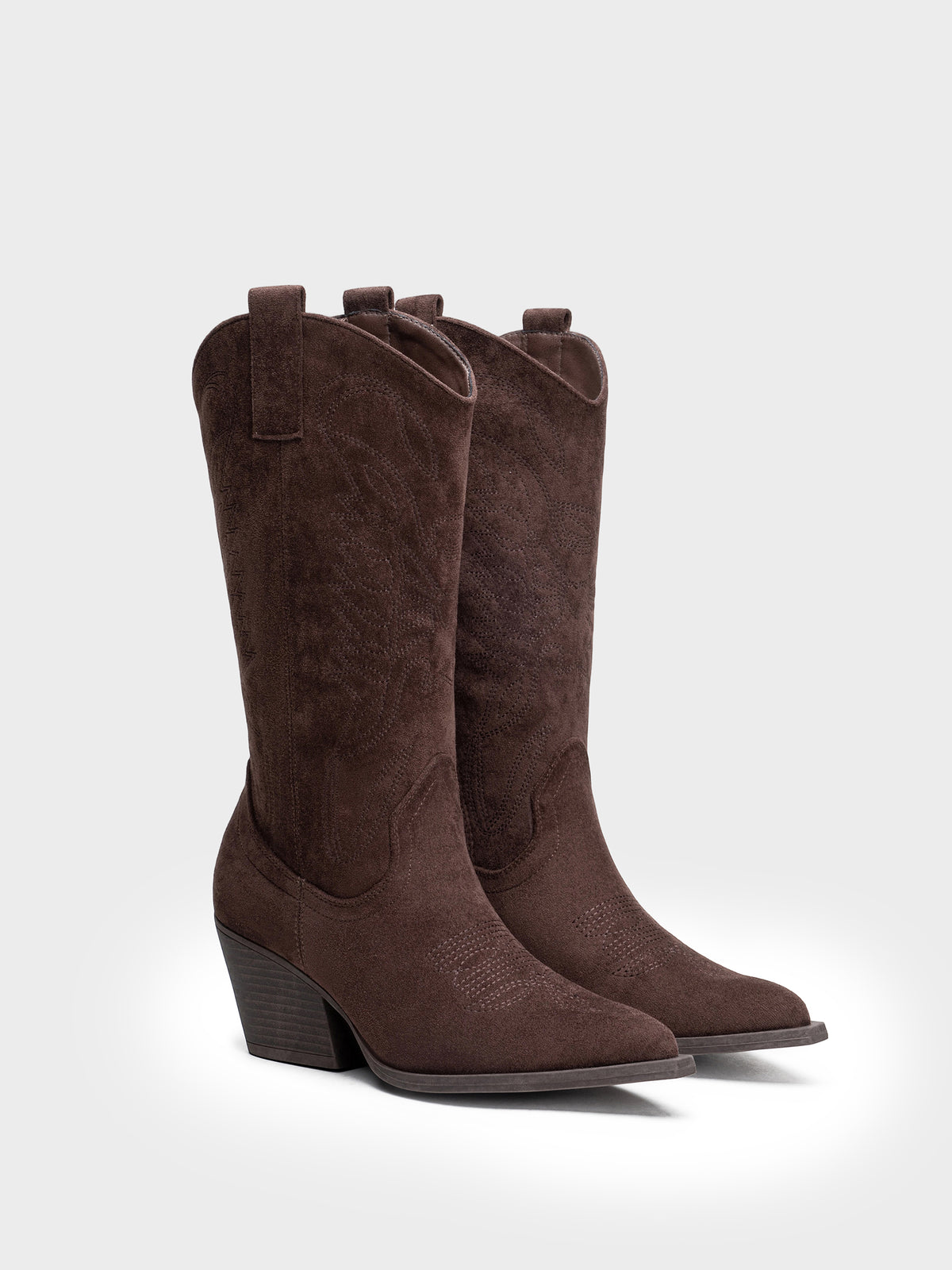 Botas Cowboy 32 cm de Caña Mujer Bordadas | Recomendamos una talla más (36-41)