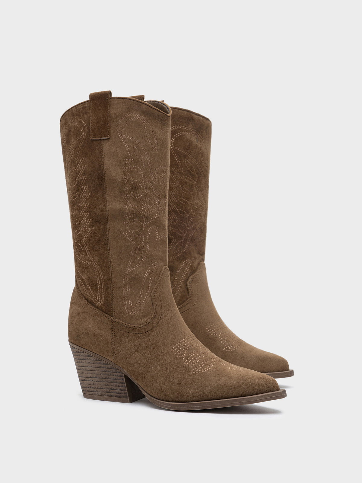 Botas Cowboy 32 cm de Caña Mujer Bordadas | Recomendamos una talla más (36-41)